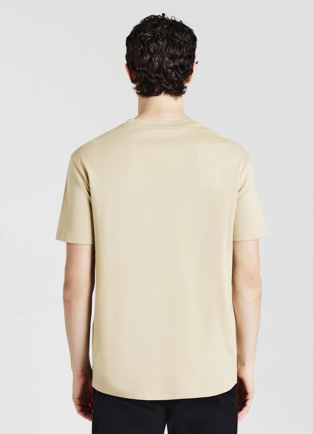 T-shirt girocollo in cotone - Image 2