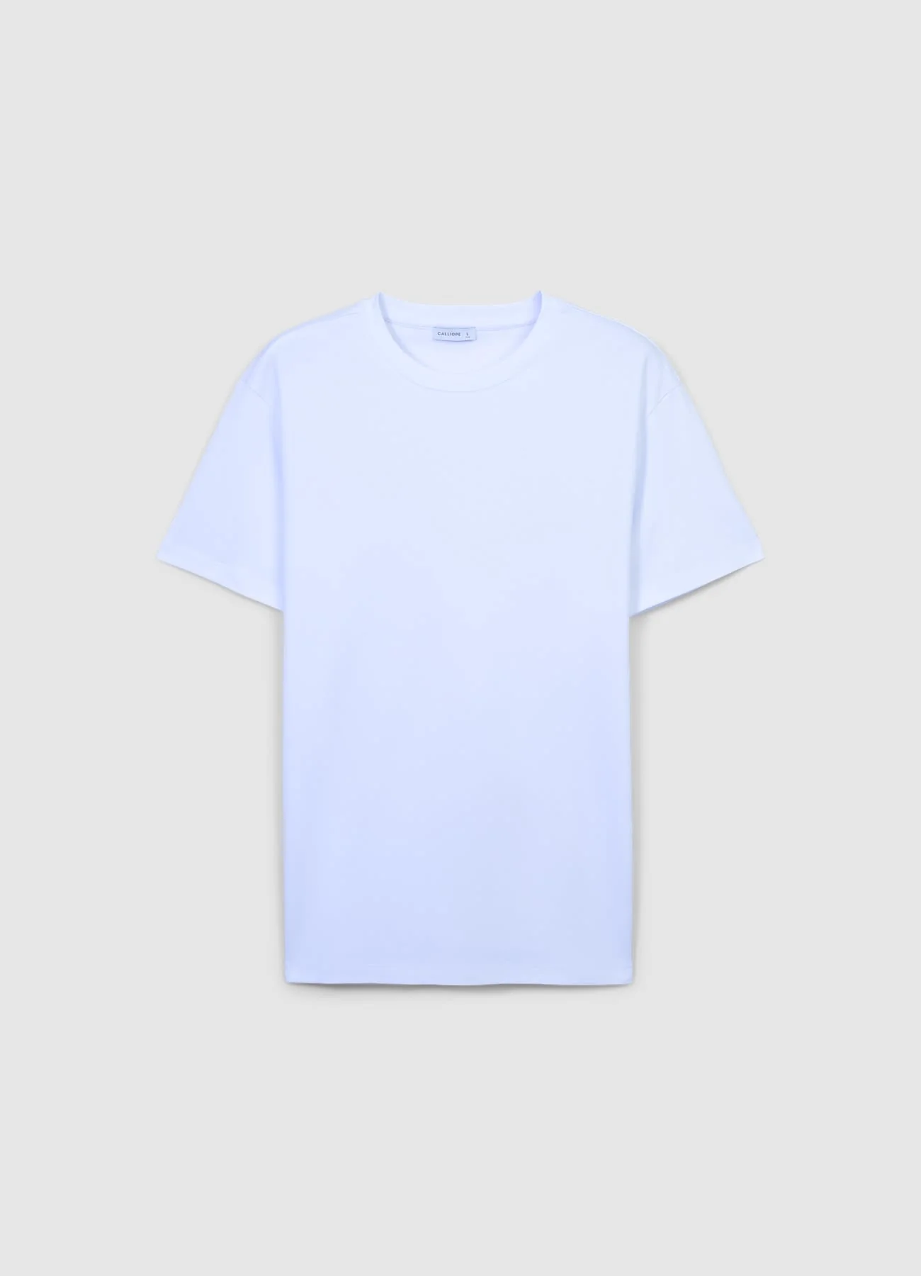 T-shirt girocollo in cotone - Image 5