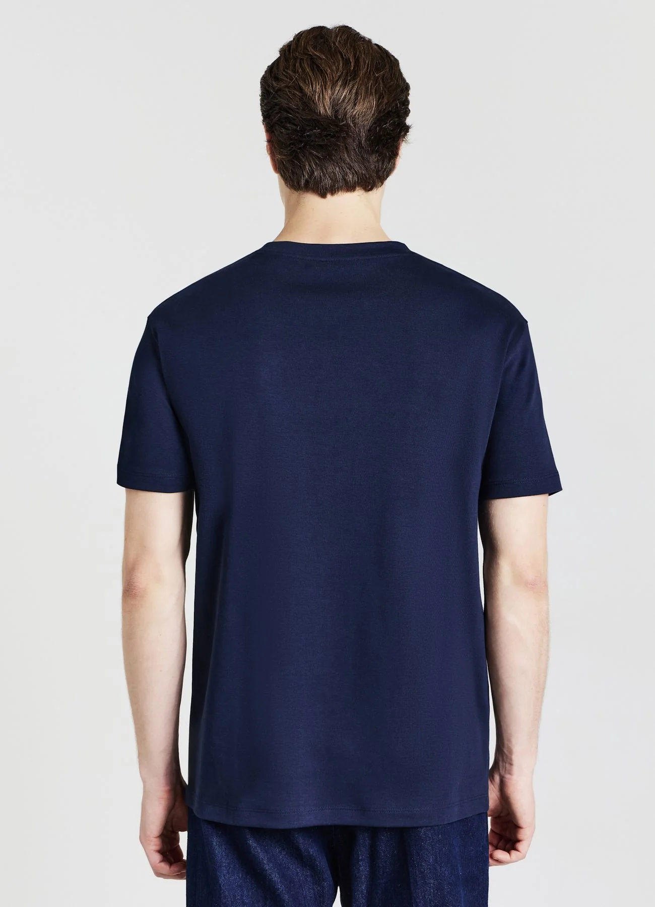 T-shirt girocollo in cotone
