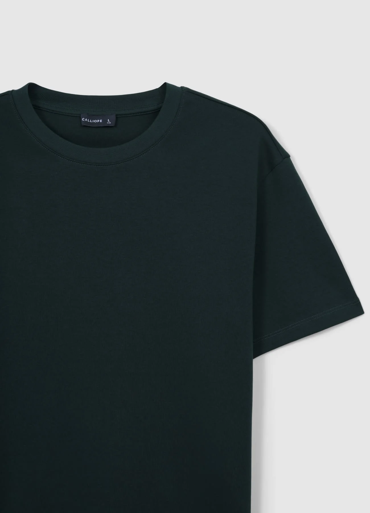 T-shirt girocollo in cotone - Image 4
