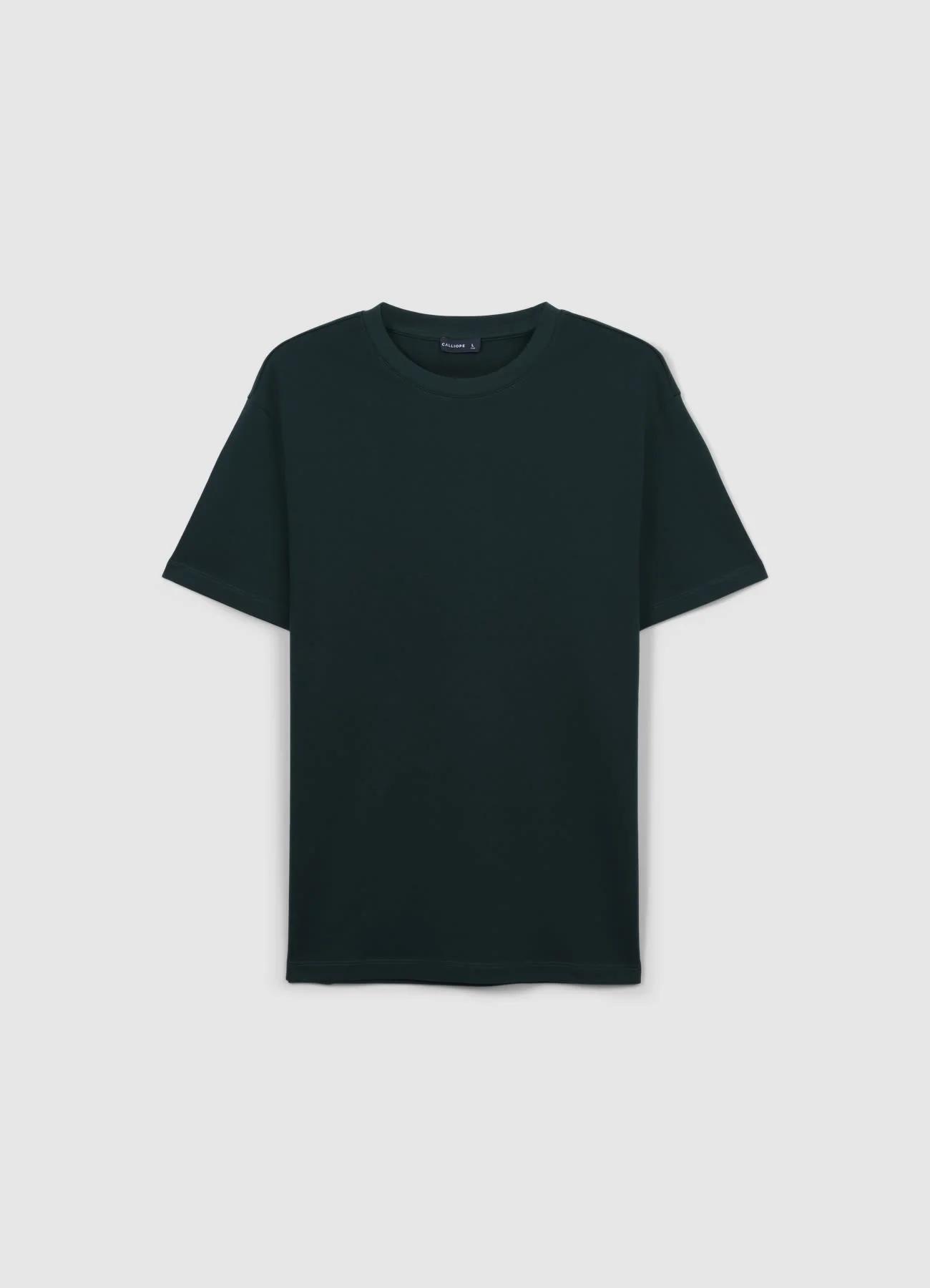 T-shirt girocollo in cotone - Image 5