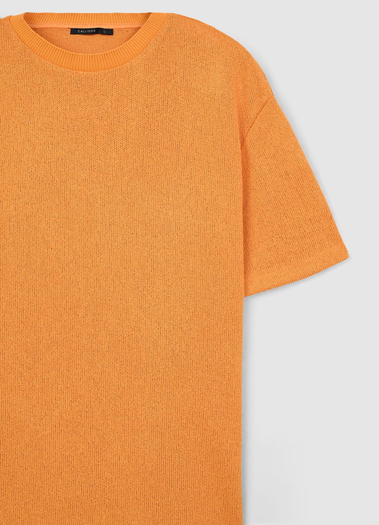 T-shirt girocollo lavorata - Image 7