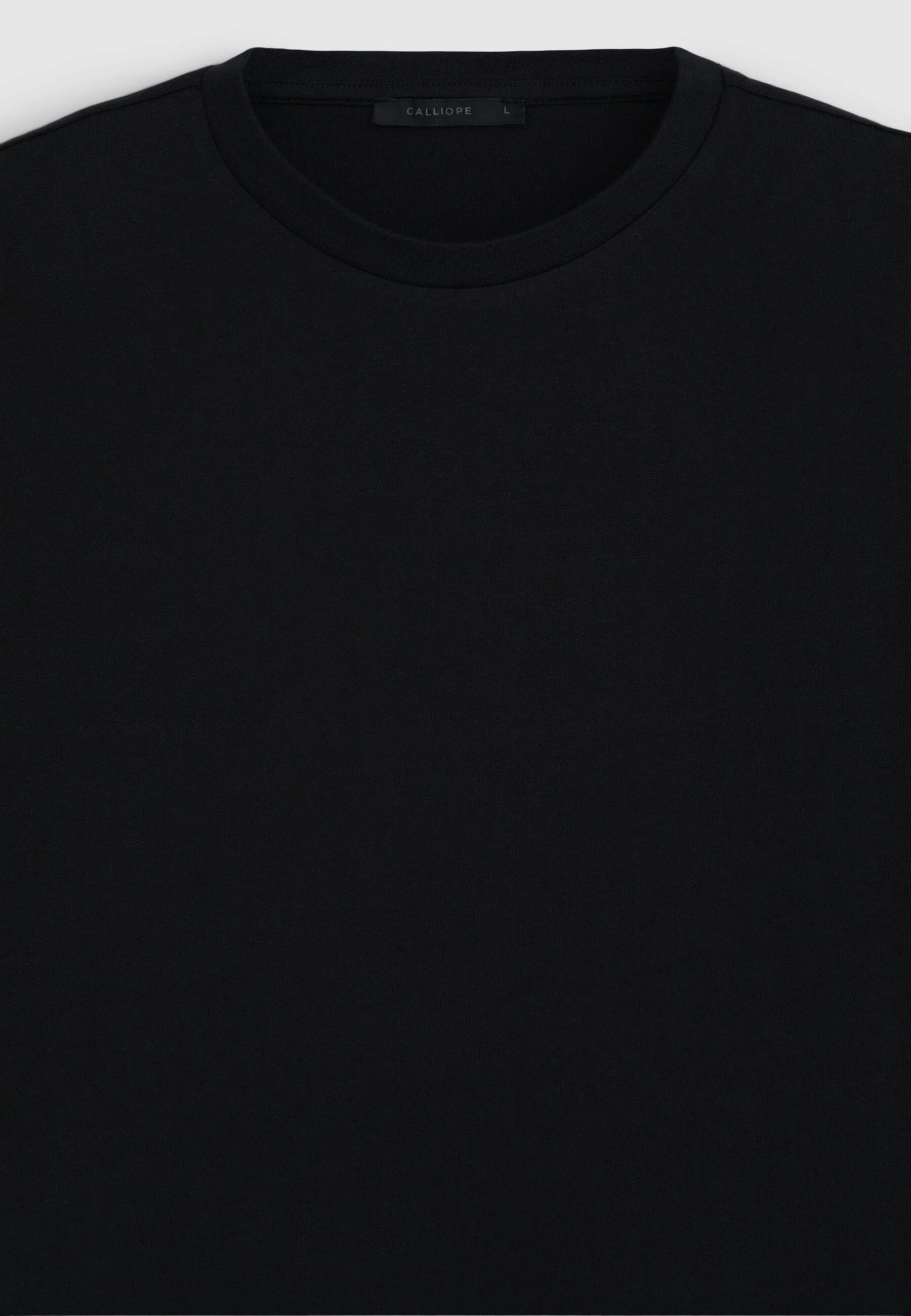 T-shirt girocollo tinta unita - Image 6