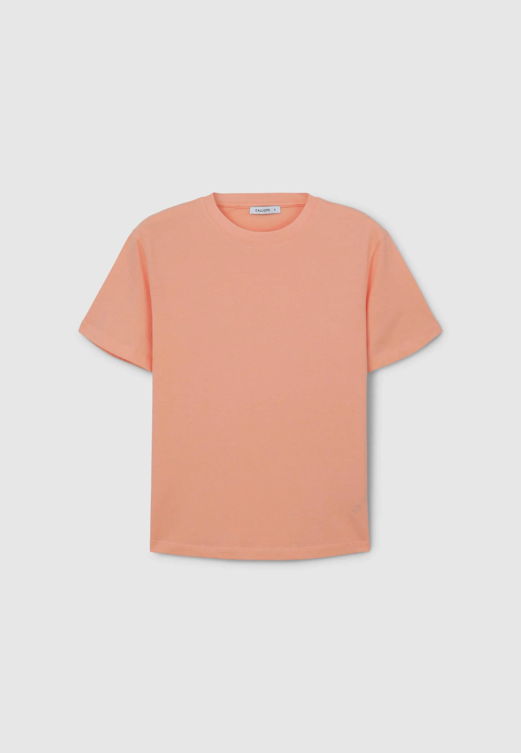 T-shirt girocollo tinta unita - Image 4
