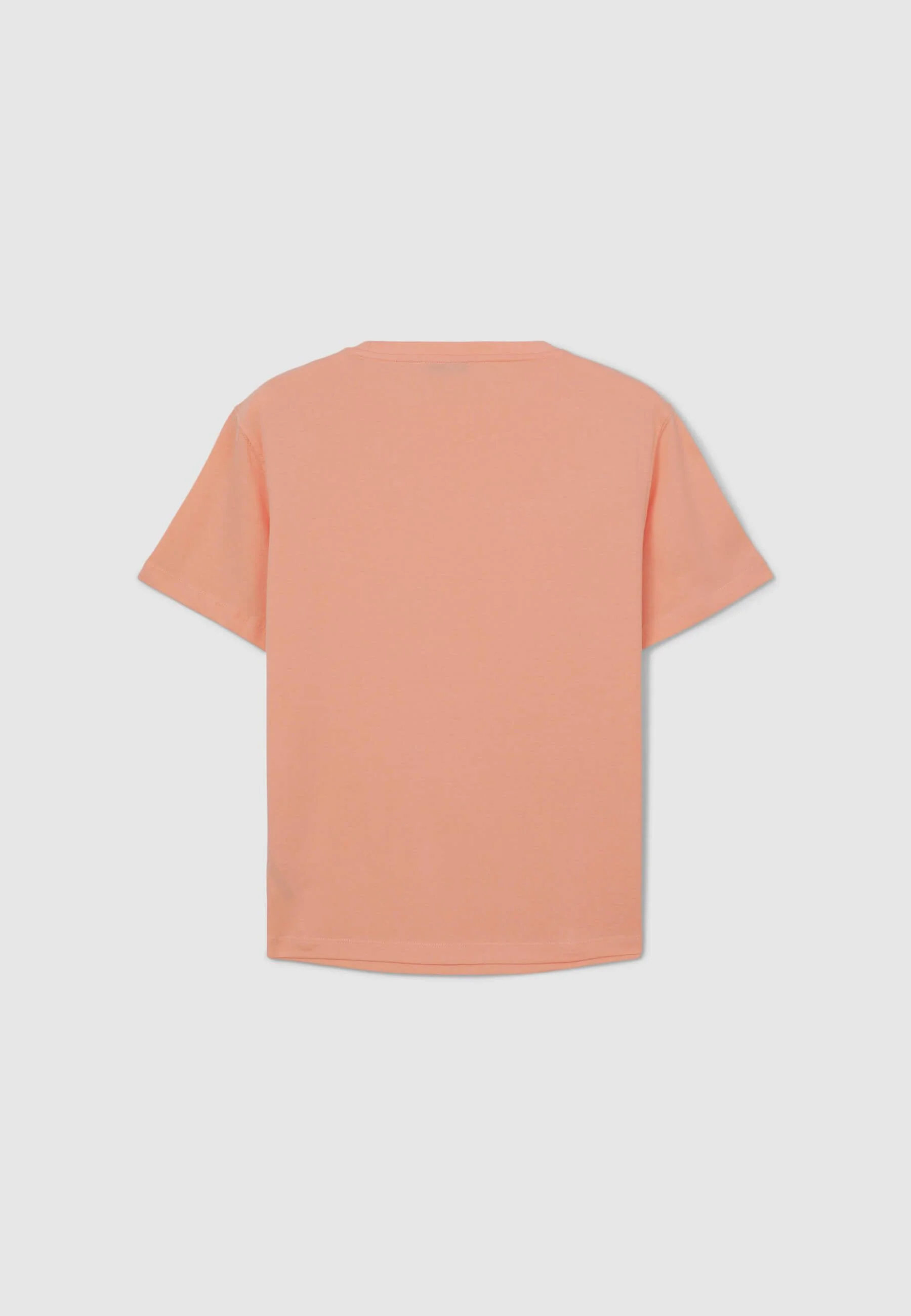 T-shirt girocollo tinta unita - Image 6
