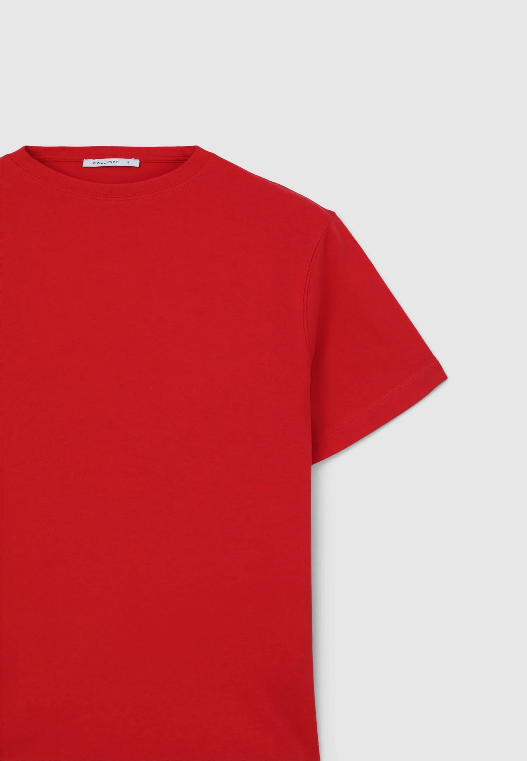 T-shirt girocollo tinta unita - Image 6