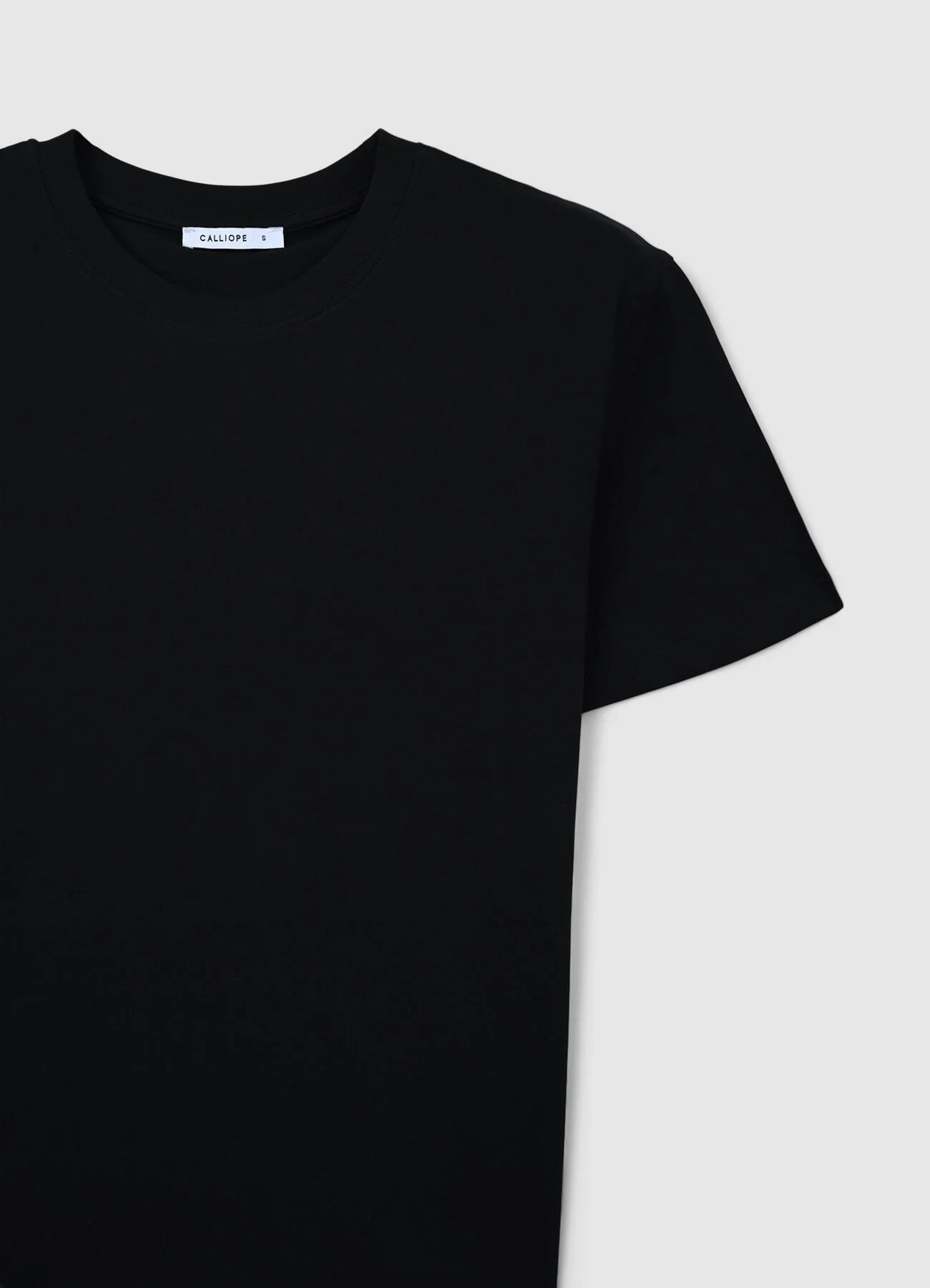 T-shirt girocollo tinta unita - Image 2