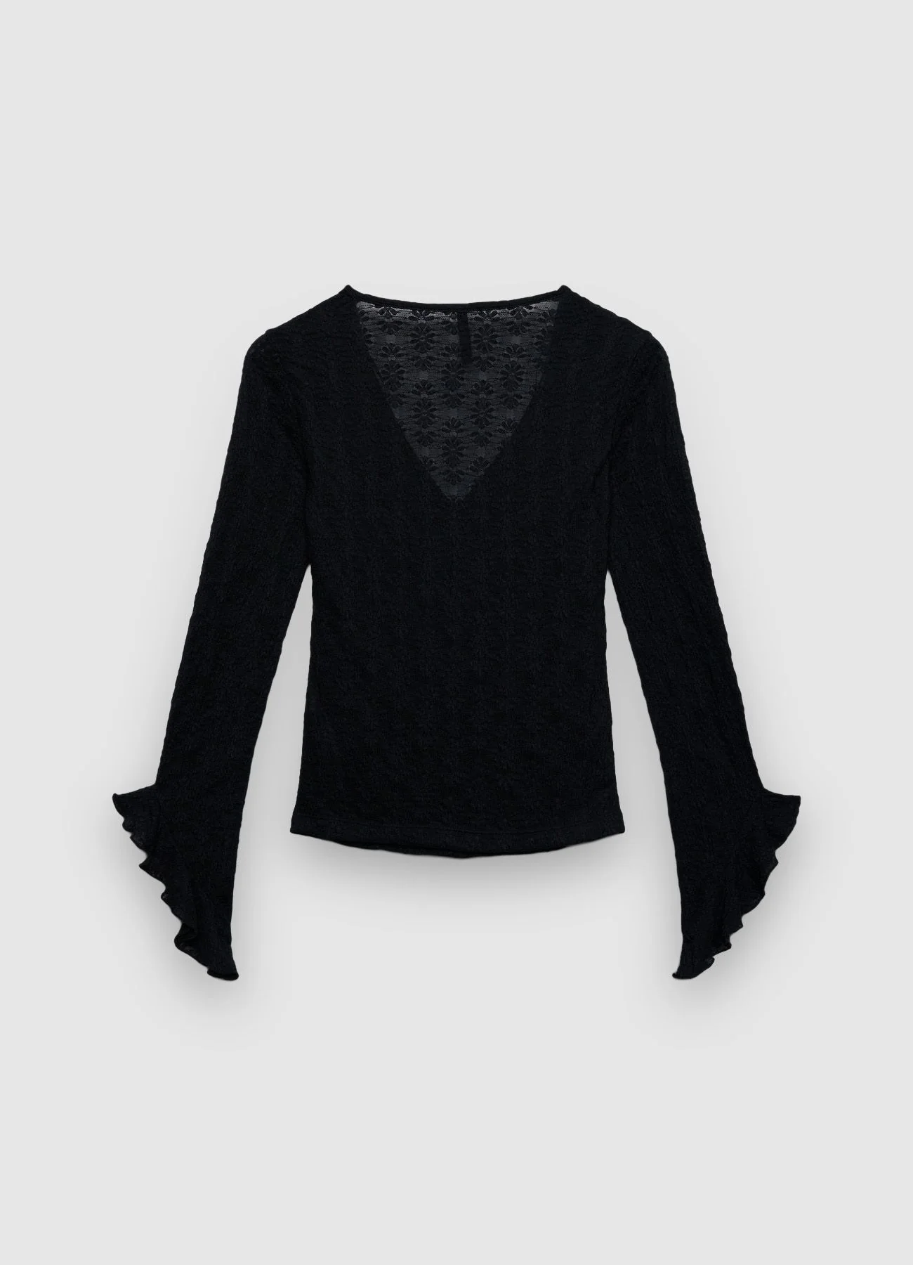T-shirt maniche frill - Image 4