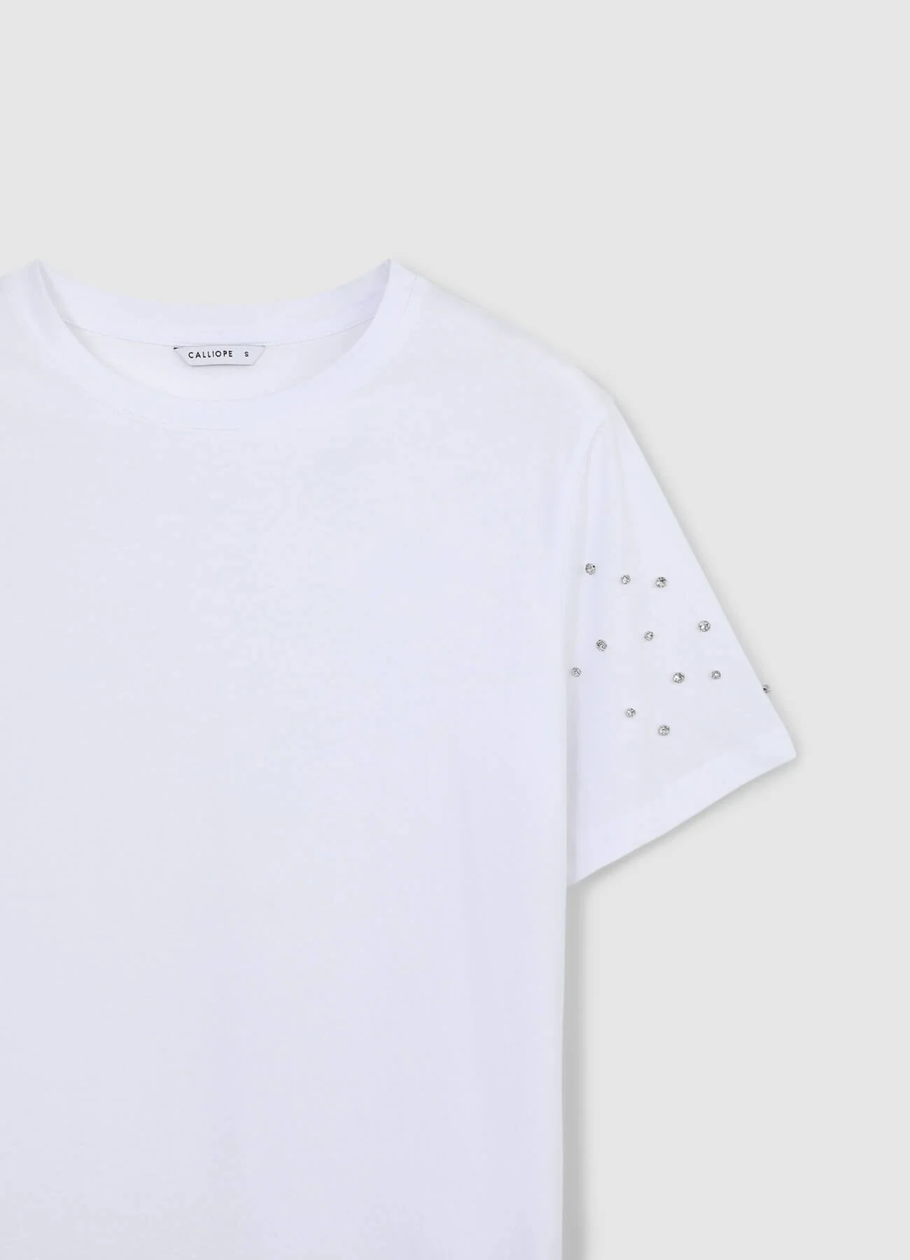 T-shirt maniche strass - Image 2
