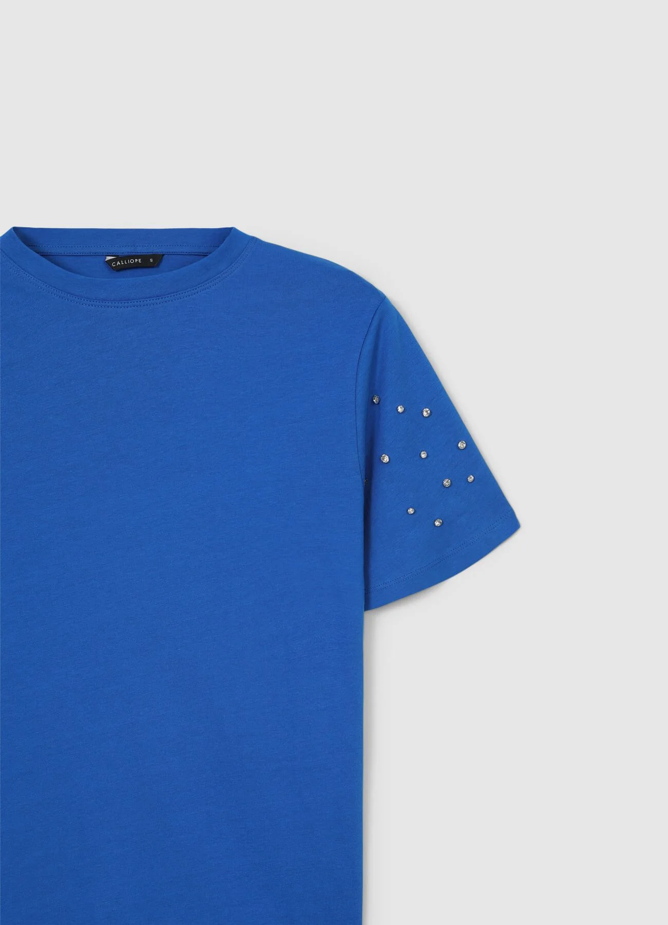 T-shirt maniche strass - Image 6