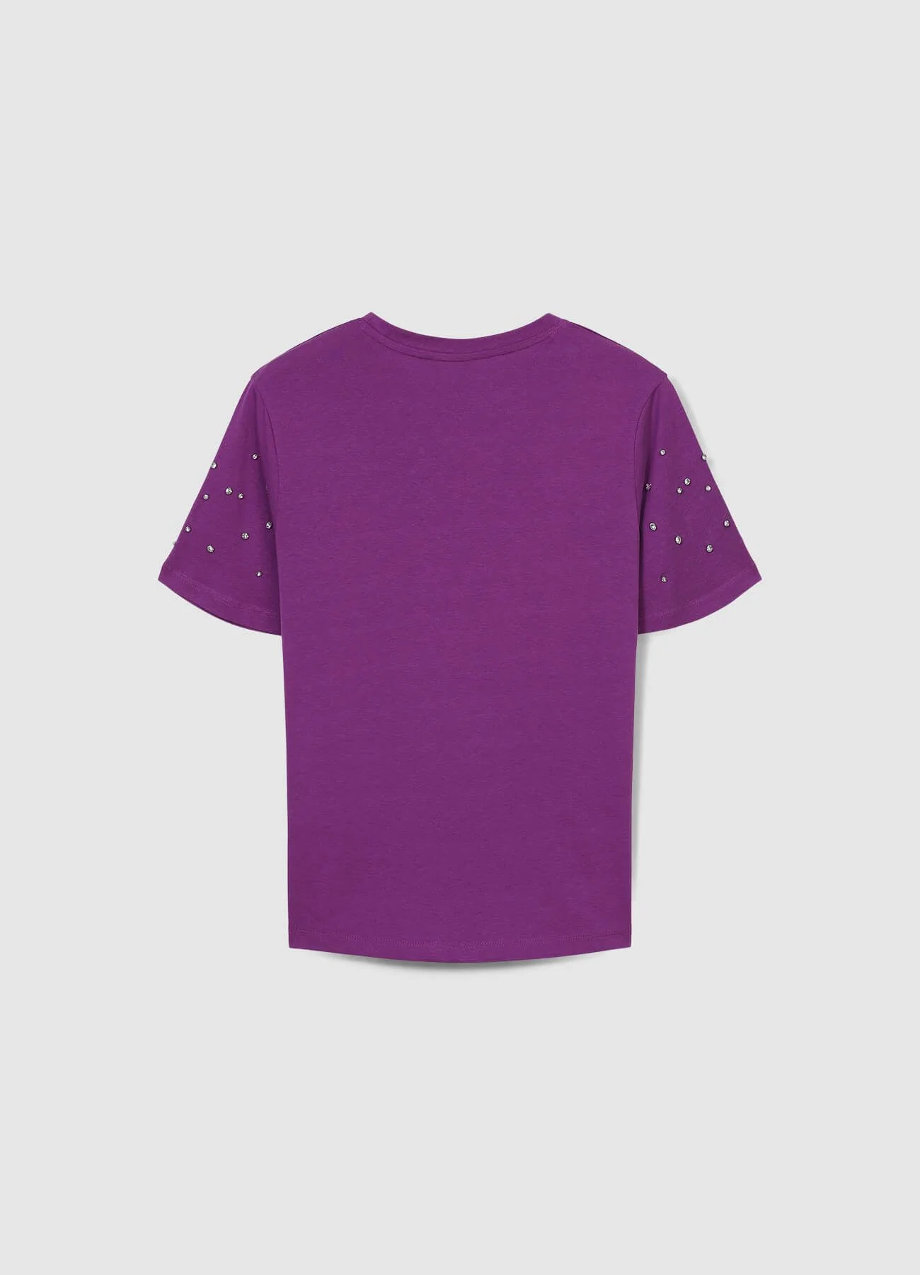 T-shirt maniche strass - Image 6