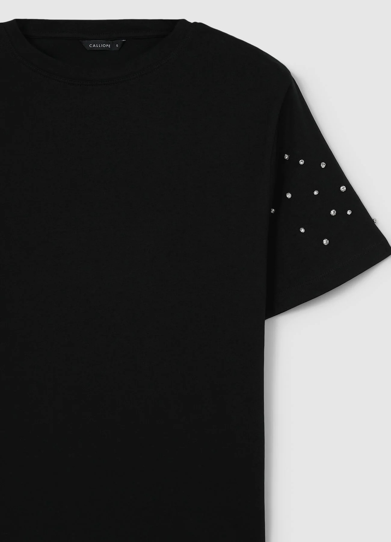 T-shirt maniche strass - Image 6
