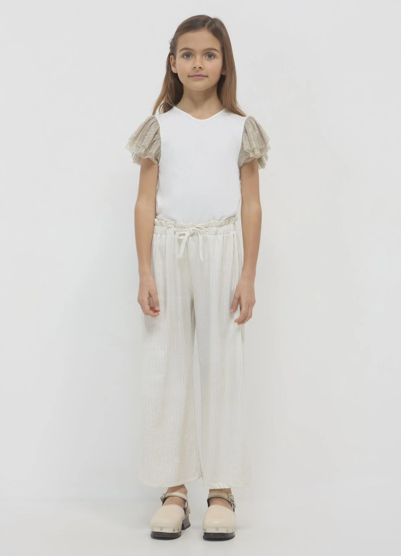 T-shirt maniche tulle - Image 3