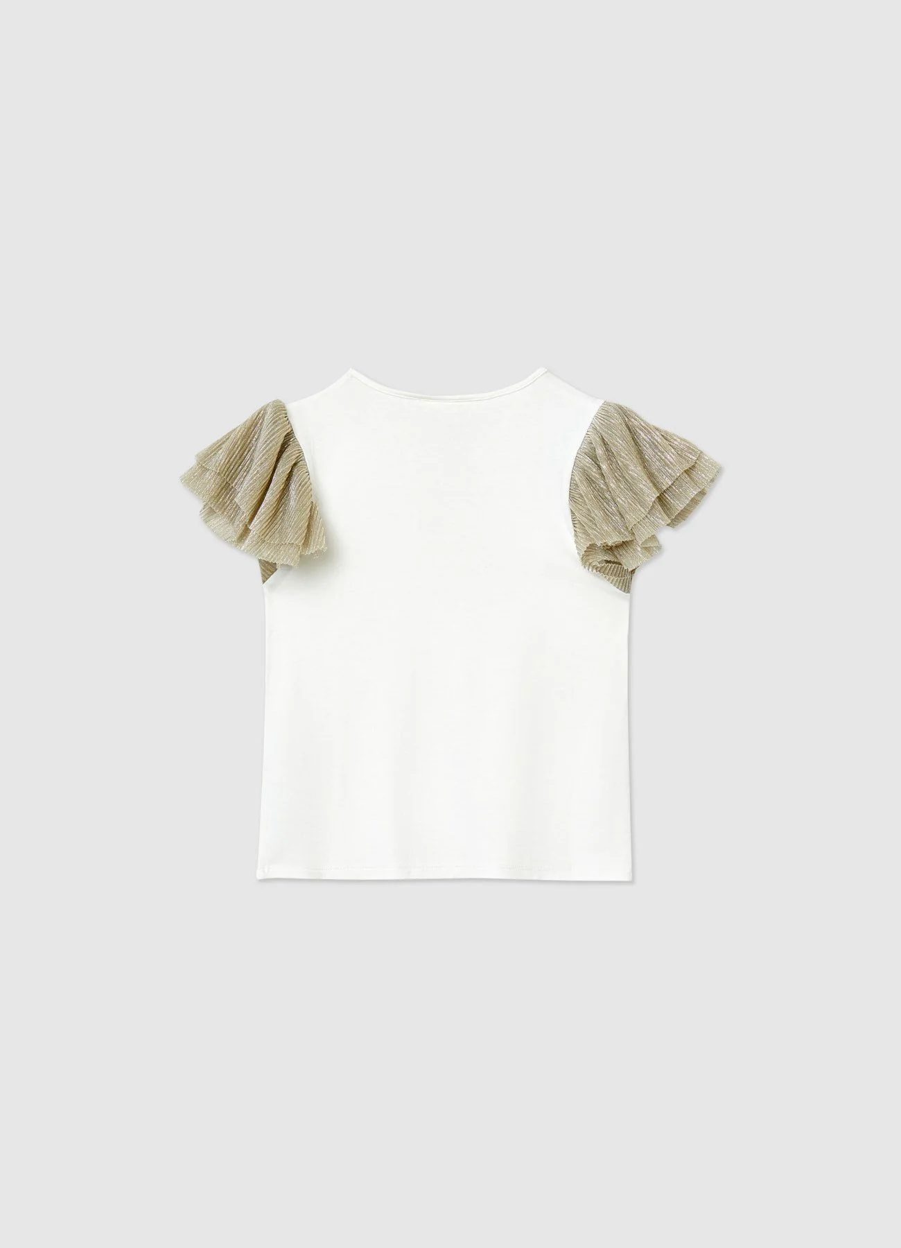 T-shirt maniche tulle - Image 5