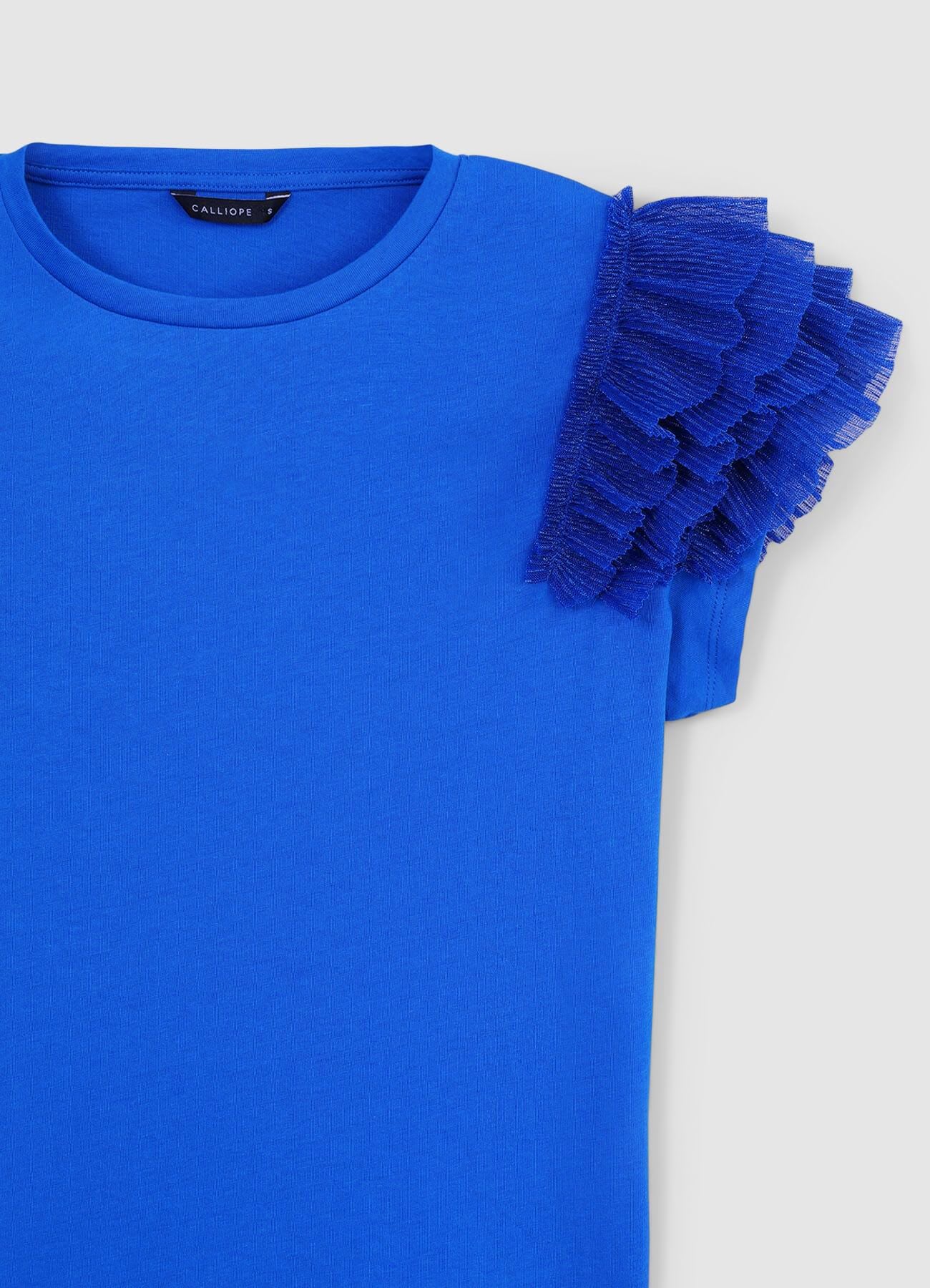 T-shirt maniche tulle - Image 5