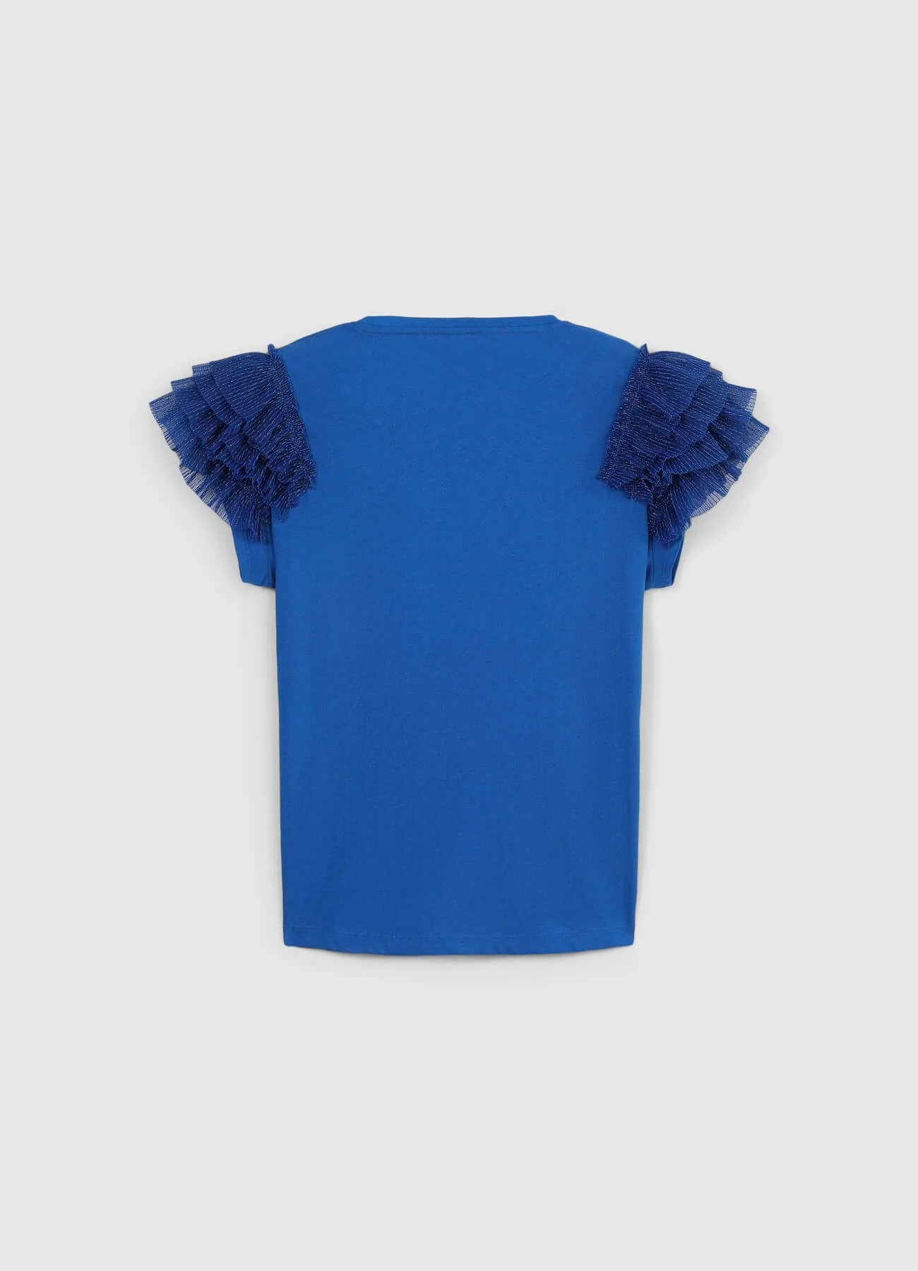 T-shirt maniche tulle - Image 6