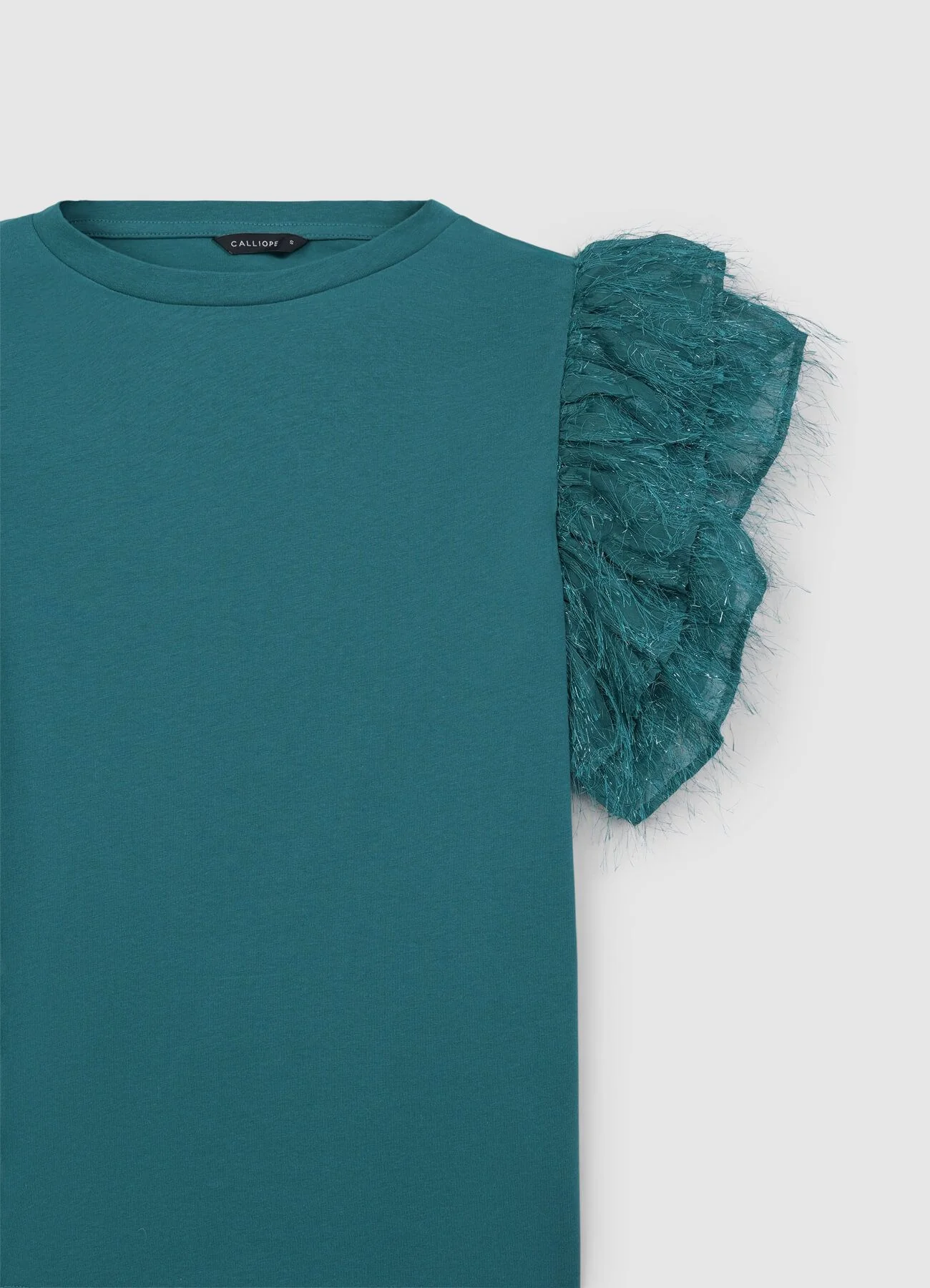 T-shirt maniche volant - Image 6