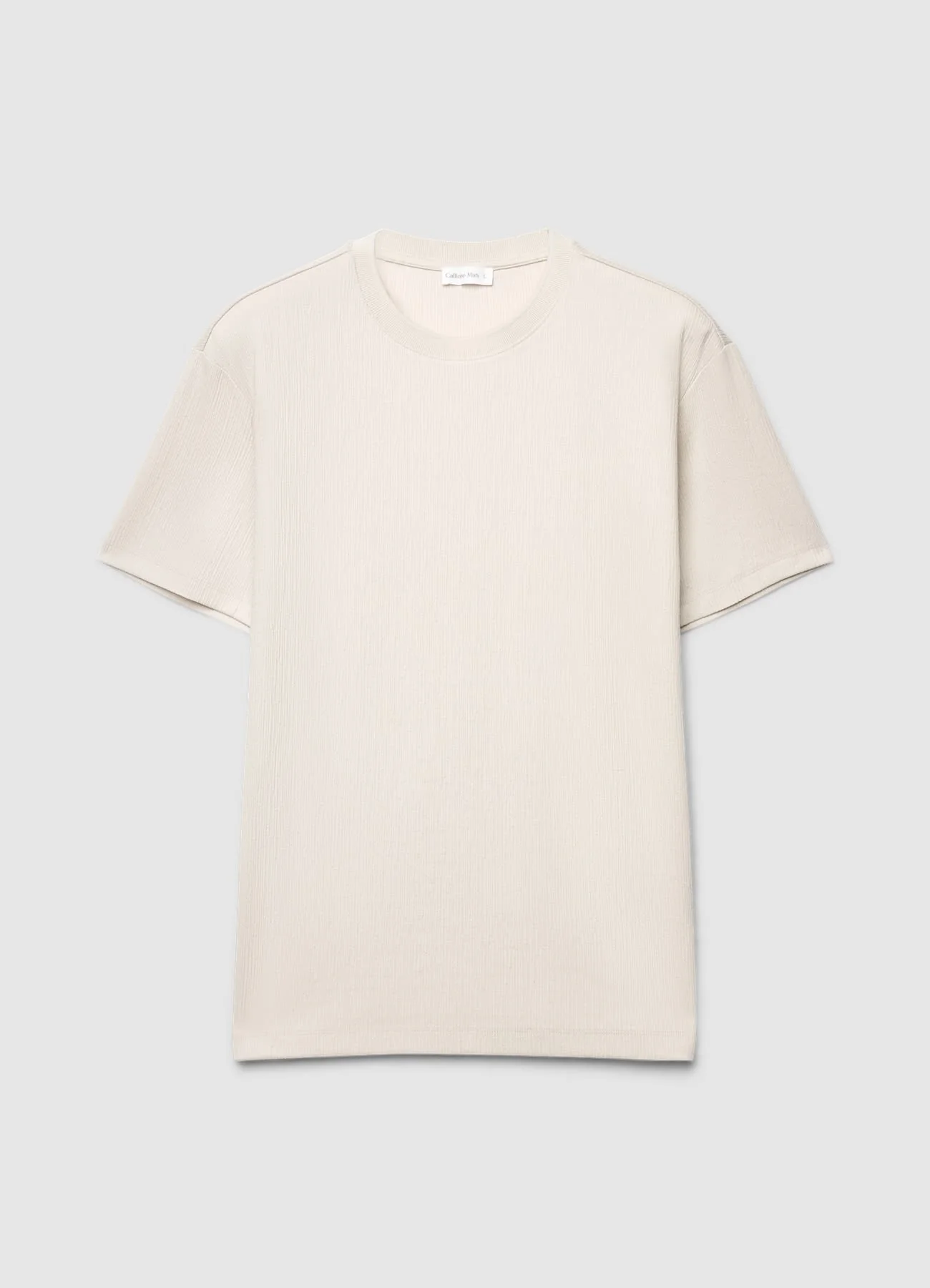 T-shirt operata a tinta unita - Image 4