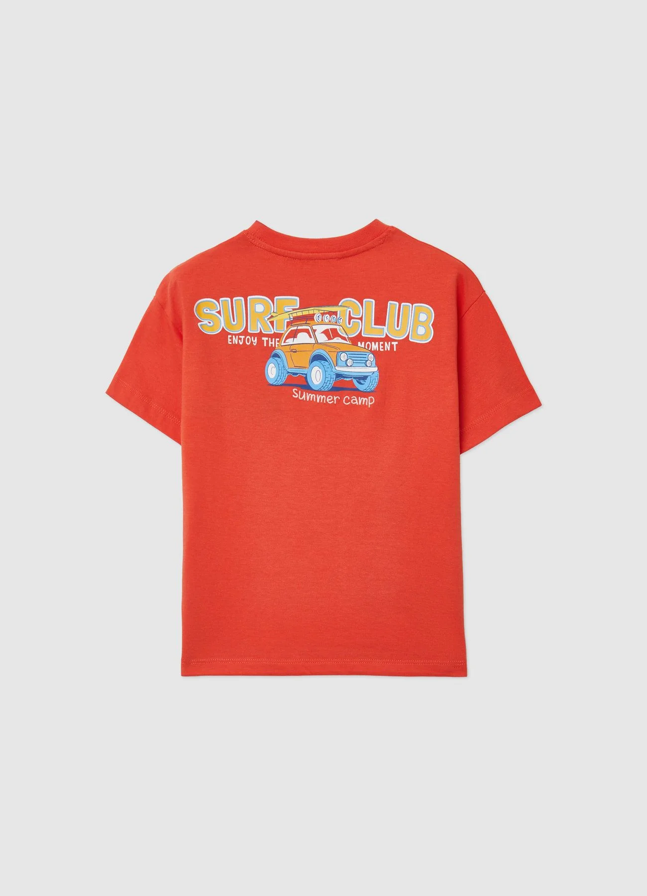 T-shirt over con stampa surf - Image 2