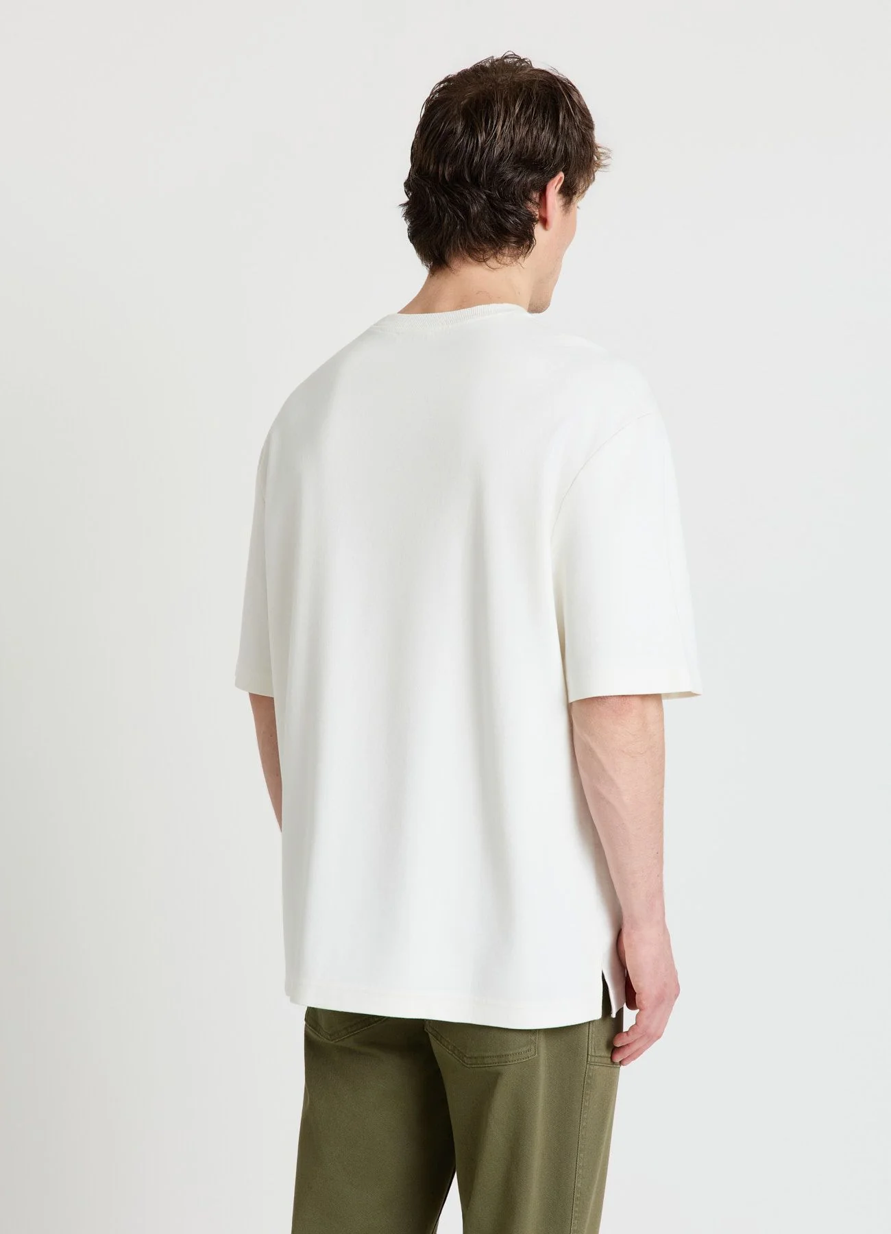 T-shirt oversize a tinta unita - Image 2