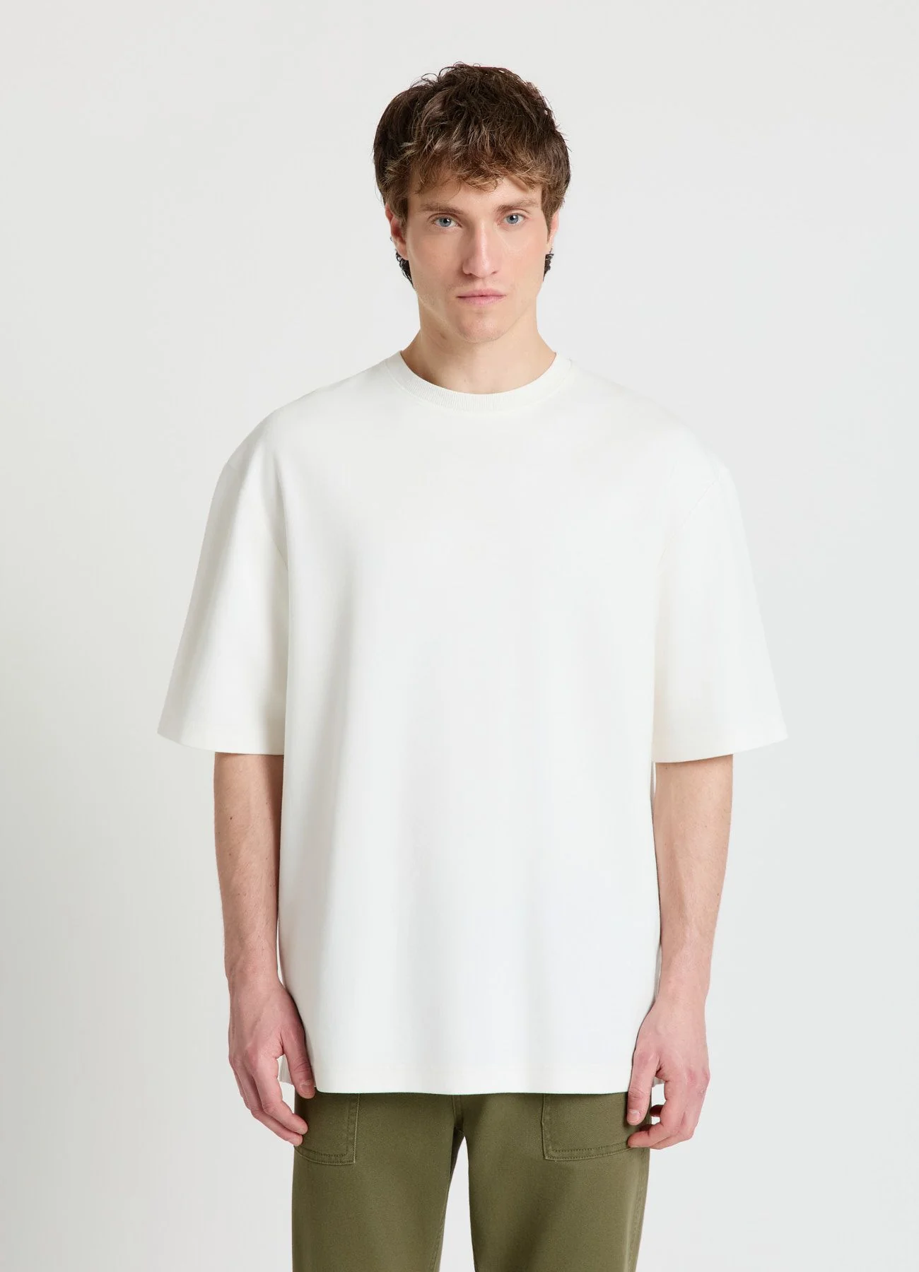 T-shirt oversize a tinta unita - Image 3