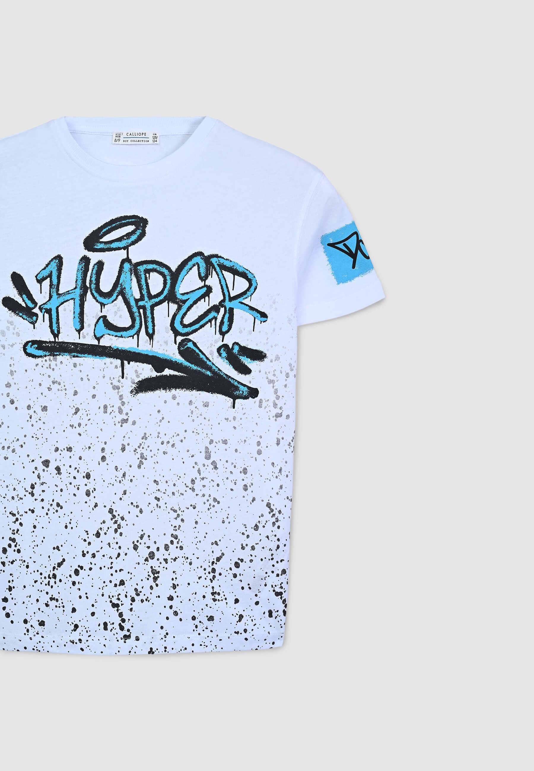 T-shirt oversize stampa graffiti - Image 6