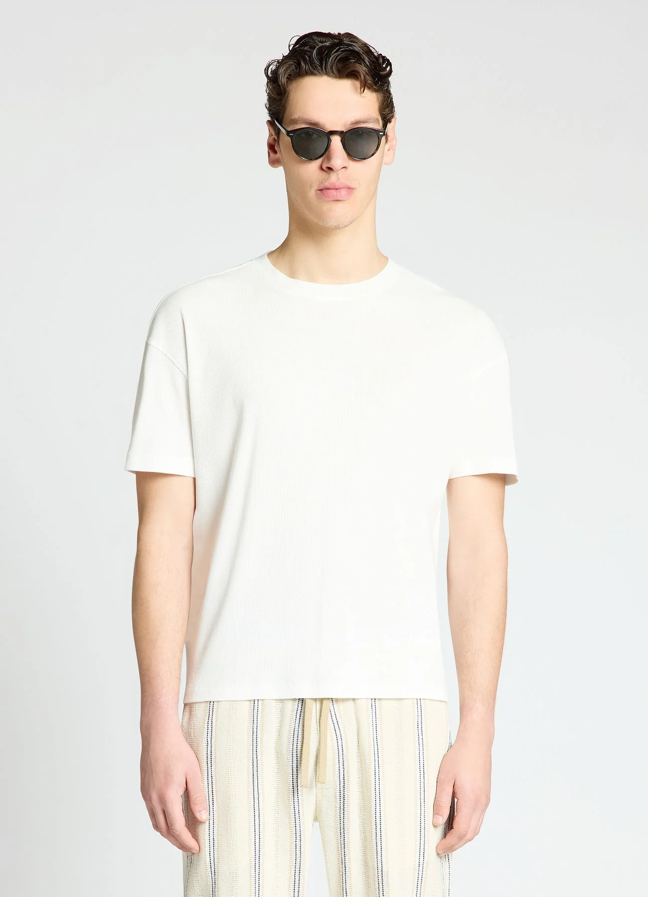 T-shirt oversize tinta unita - Image 2