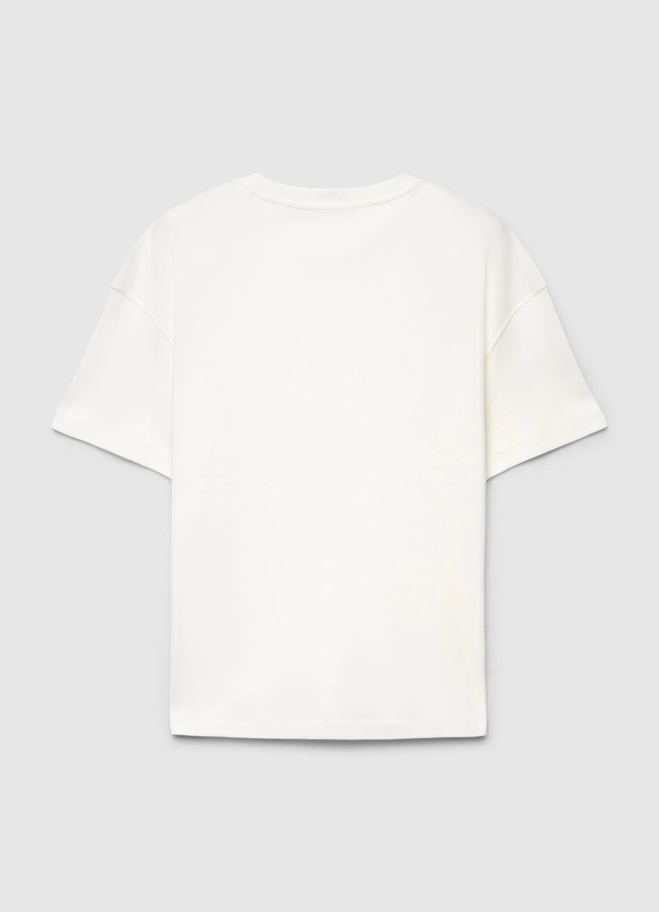 T-shirt oversize tinta unita - Image 5