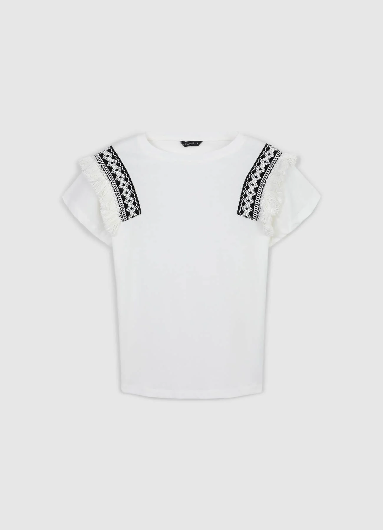 T-shirt passamaneria bicolore - Image 5