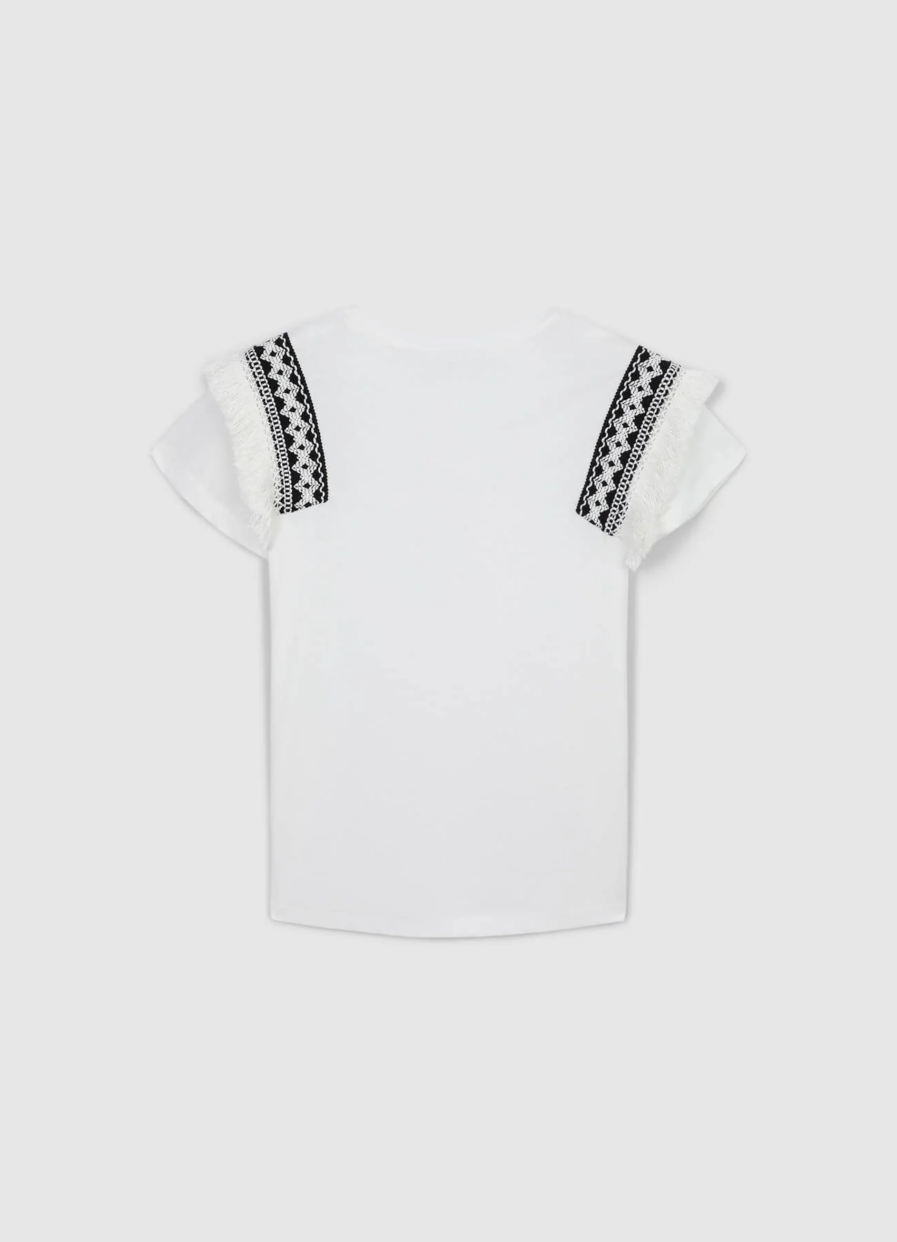 T-shirt passamaneria bicolore - Image 6