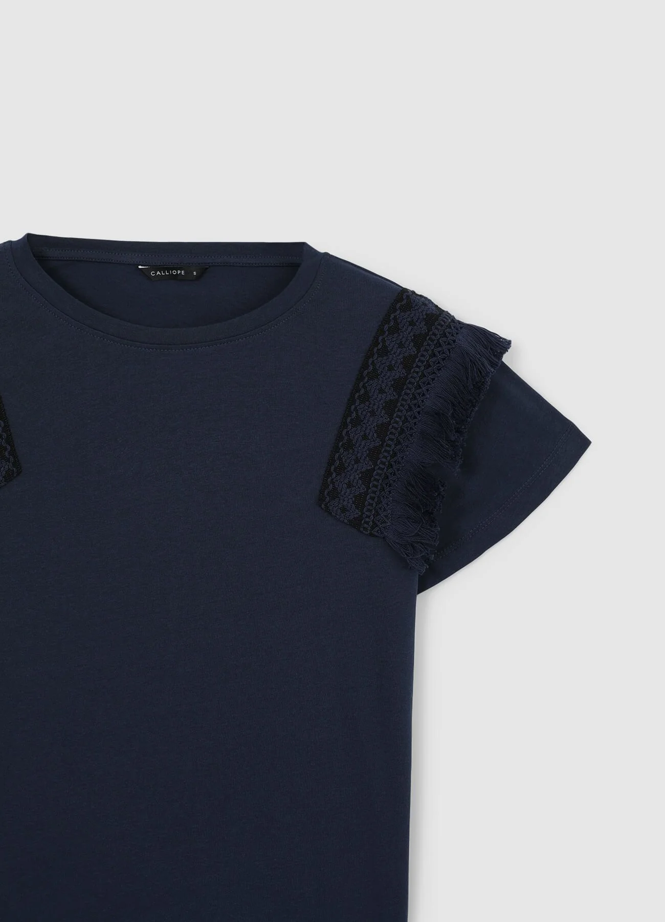 T-shirt passamaneria bicolore - Image 6