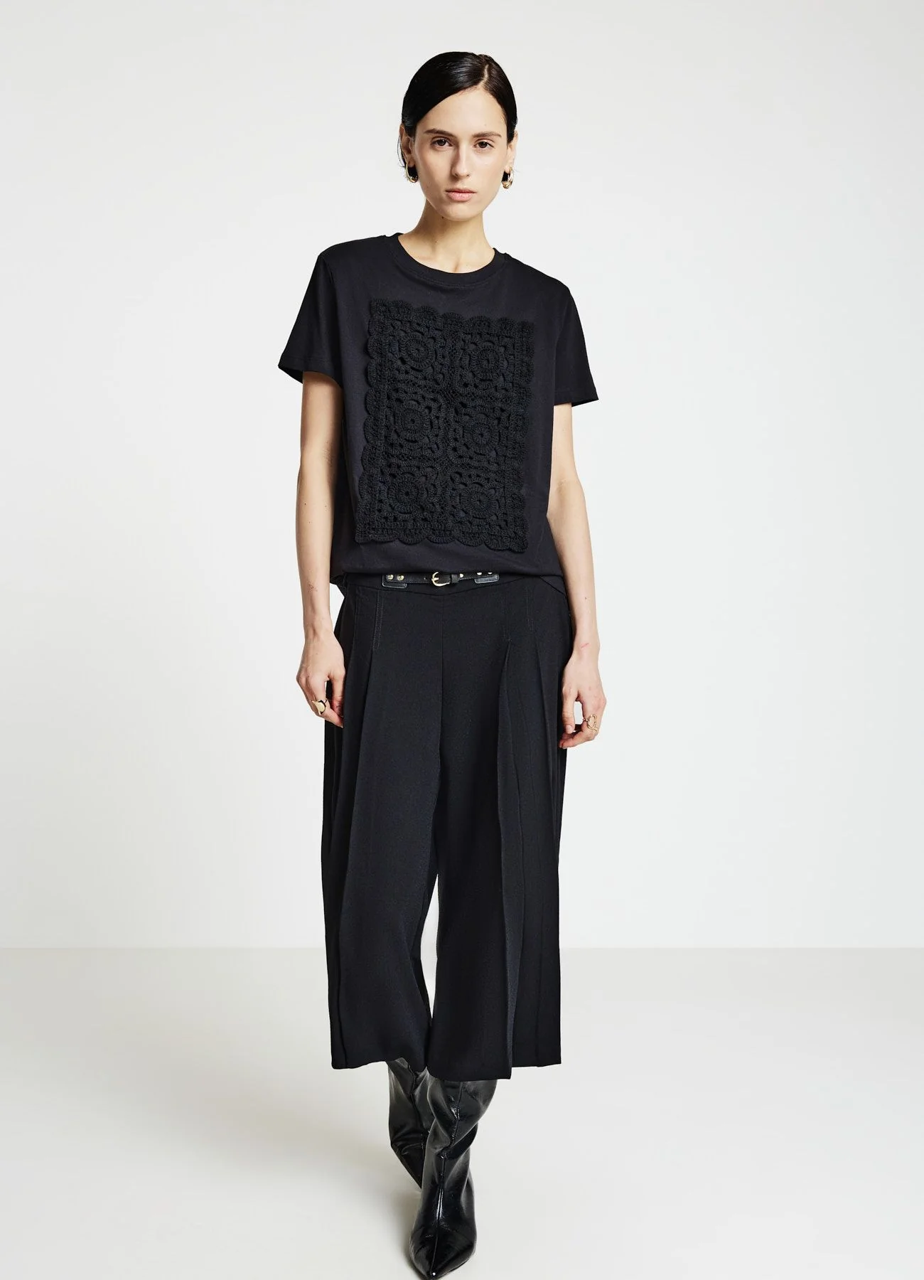 T-shirt passamaneria crochet - Image 2