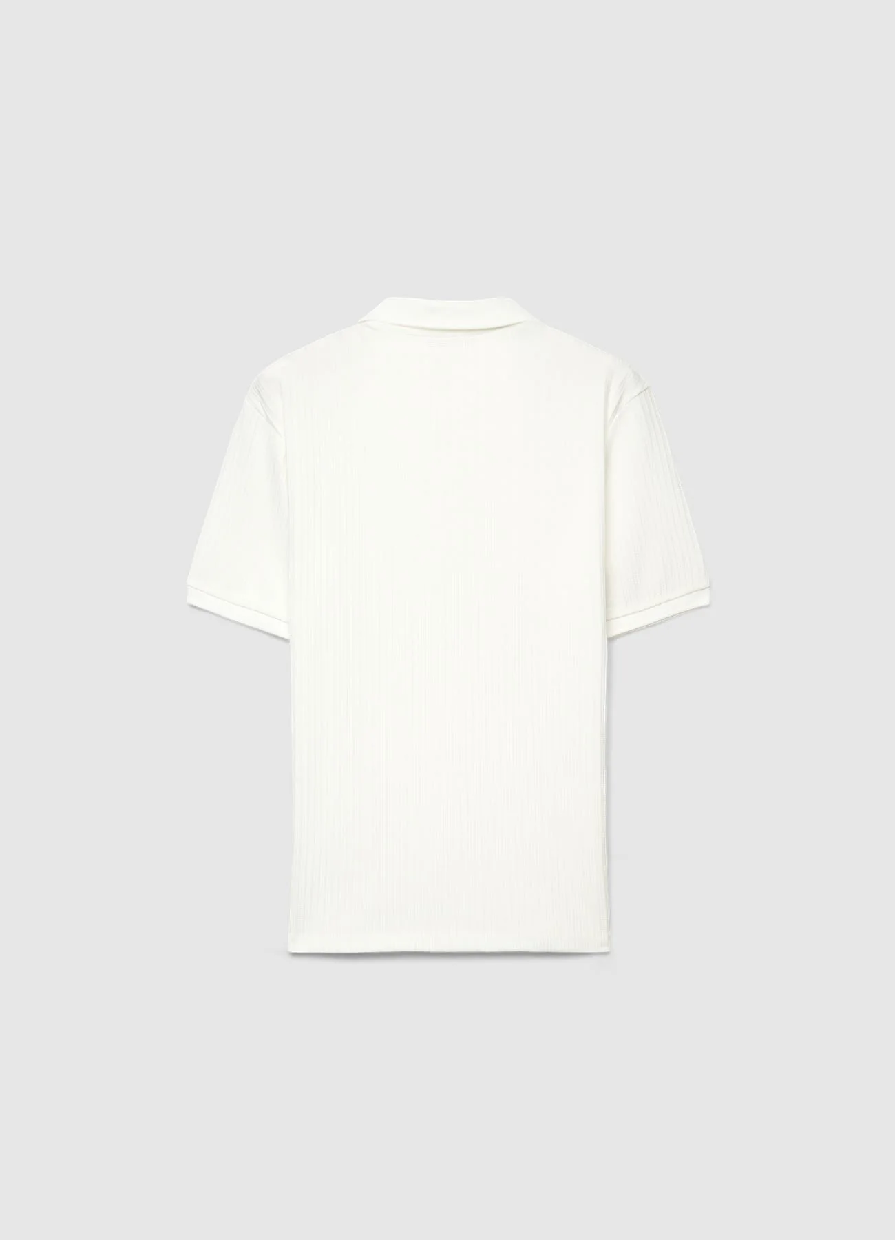 T-shirt polo a coste - Image 5