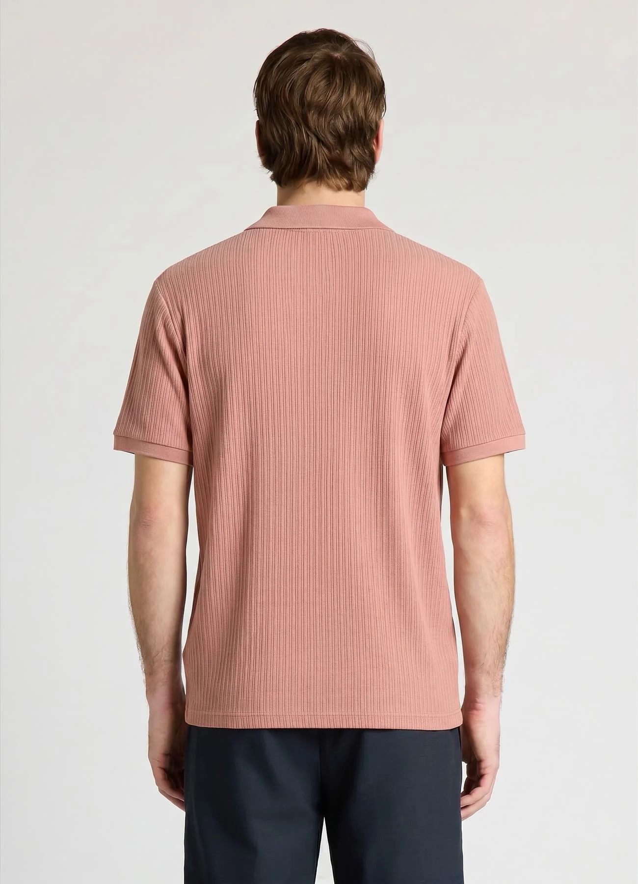 T-shirt polo a costine - Image 3