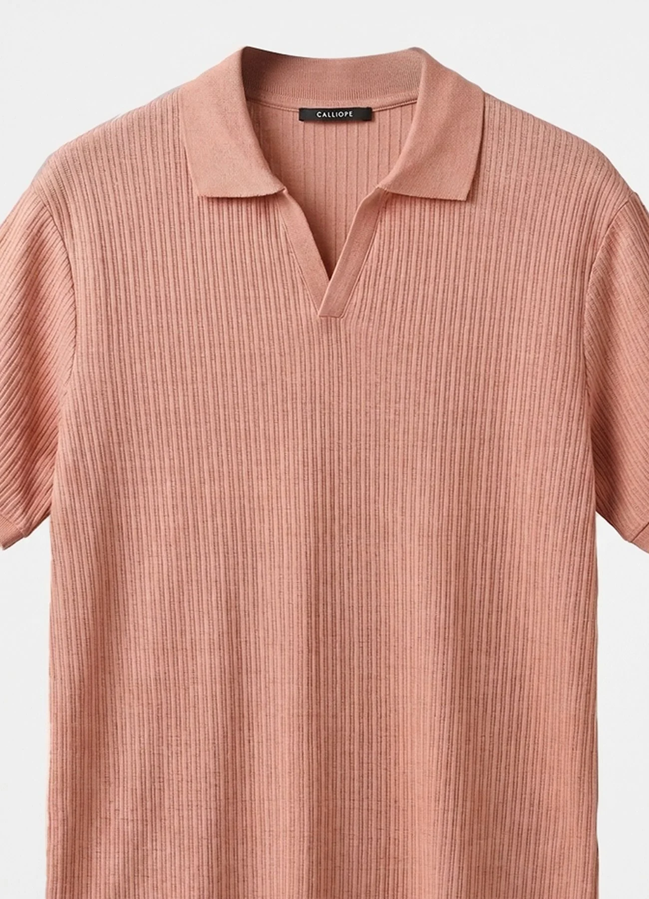 T-shirt polo a costine - Image 4