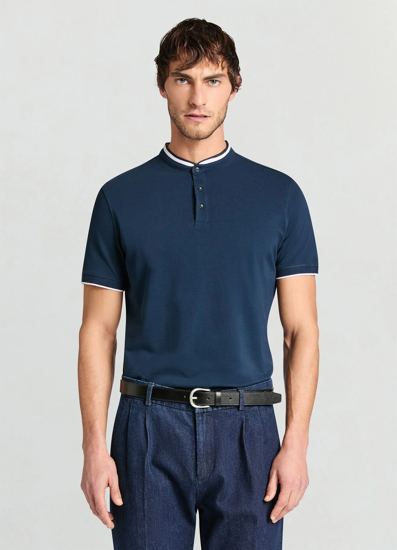 T-shirt polo alla coreana - Image 3