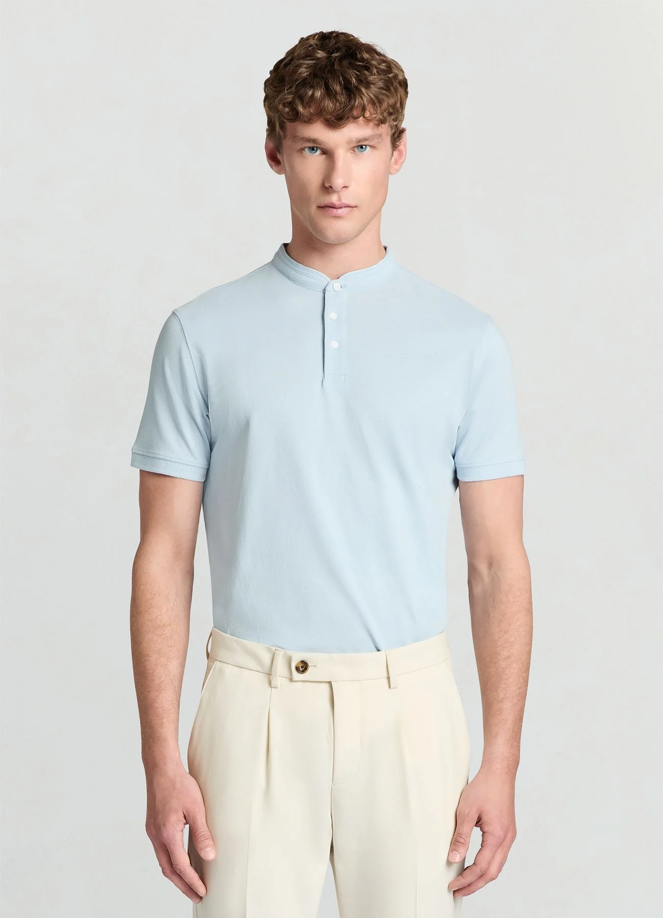 T-shirt polo alla coreana - Image 2