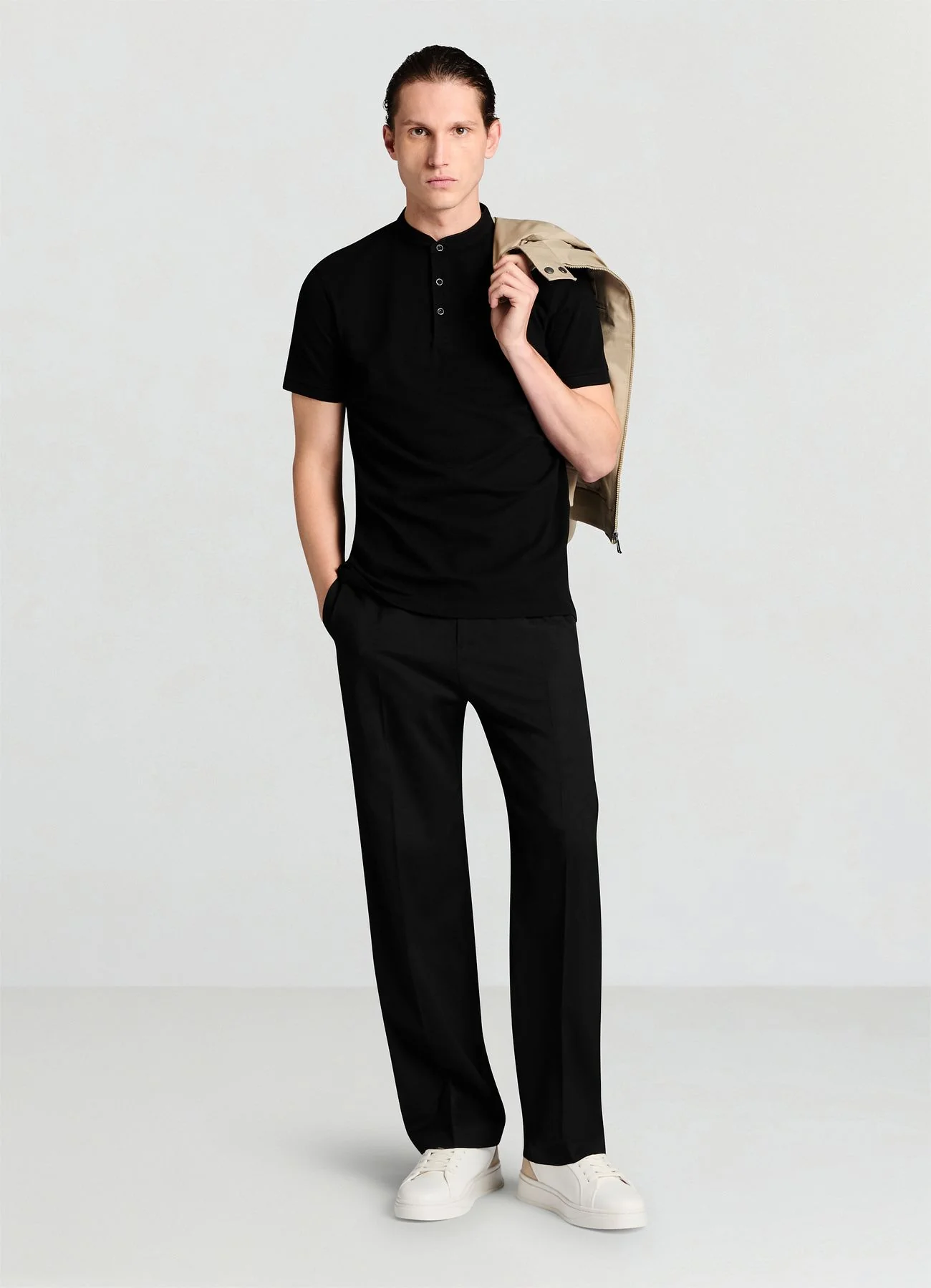 T-shirt polo alla coreana - Image 3