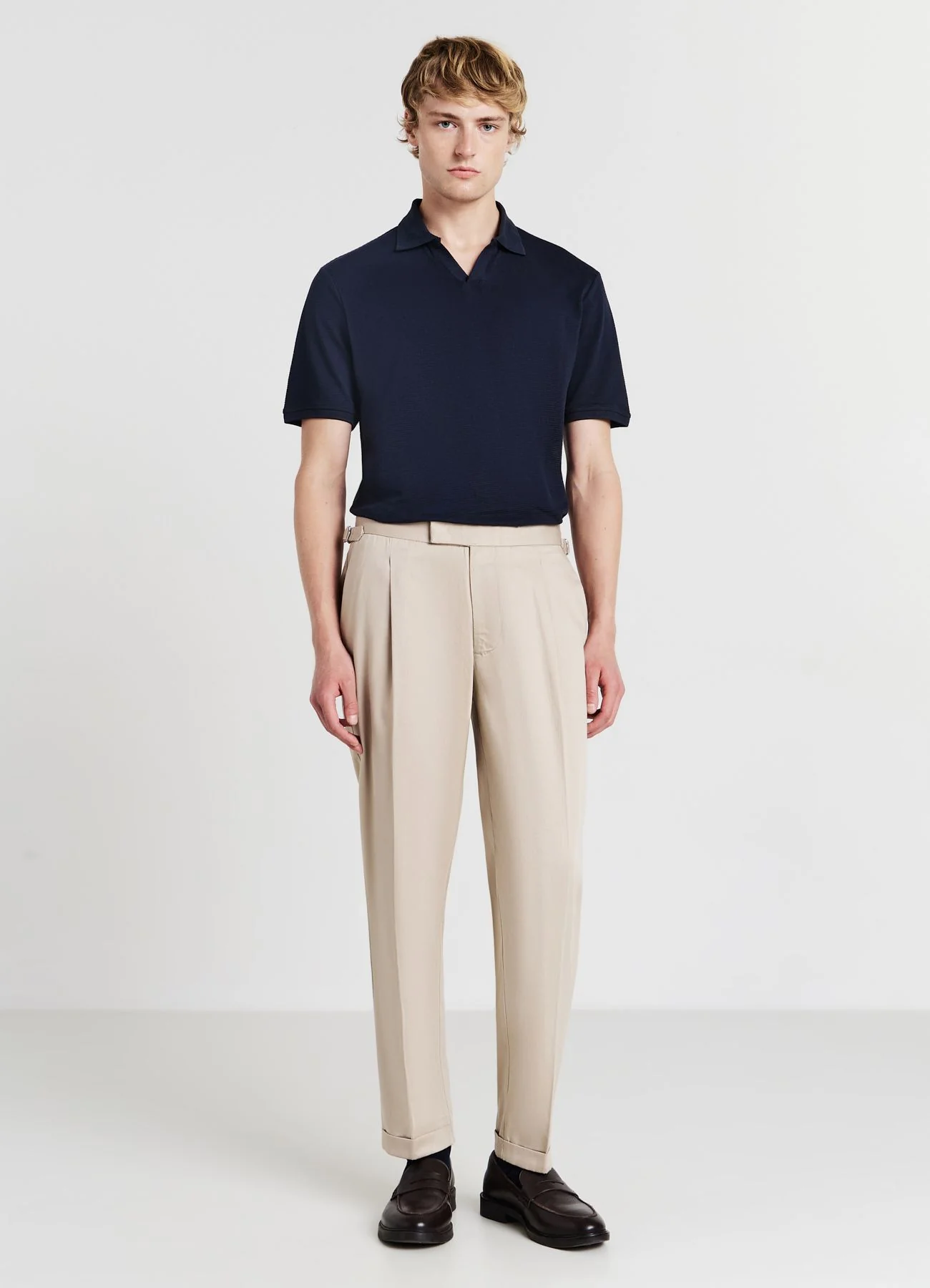 T-shirt polo cotone