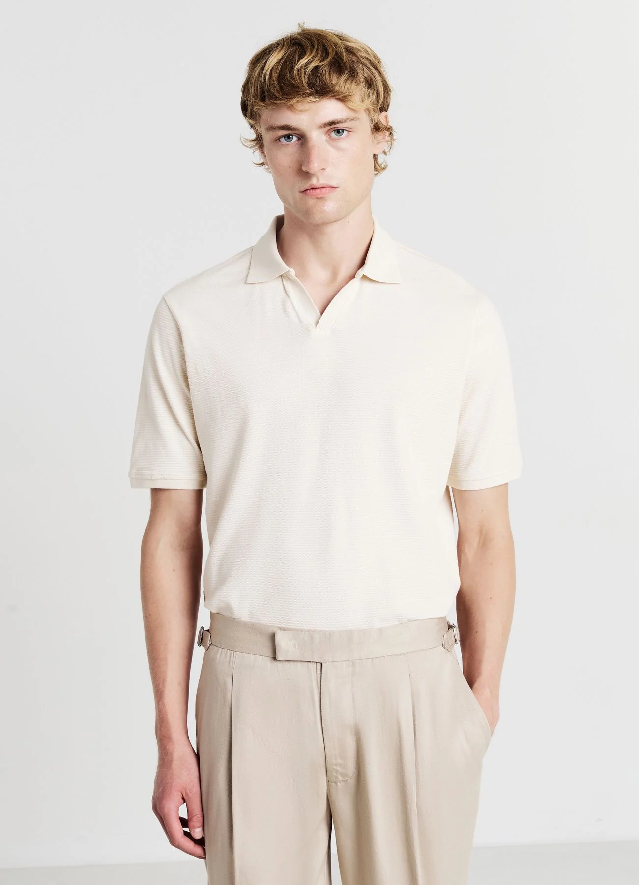 T-shirt polo cotone