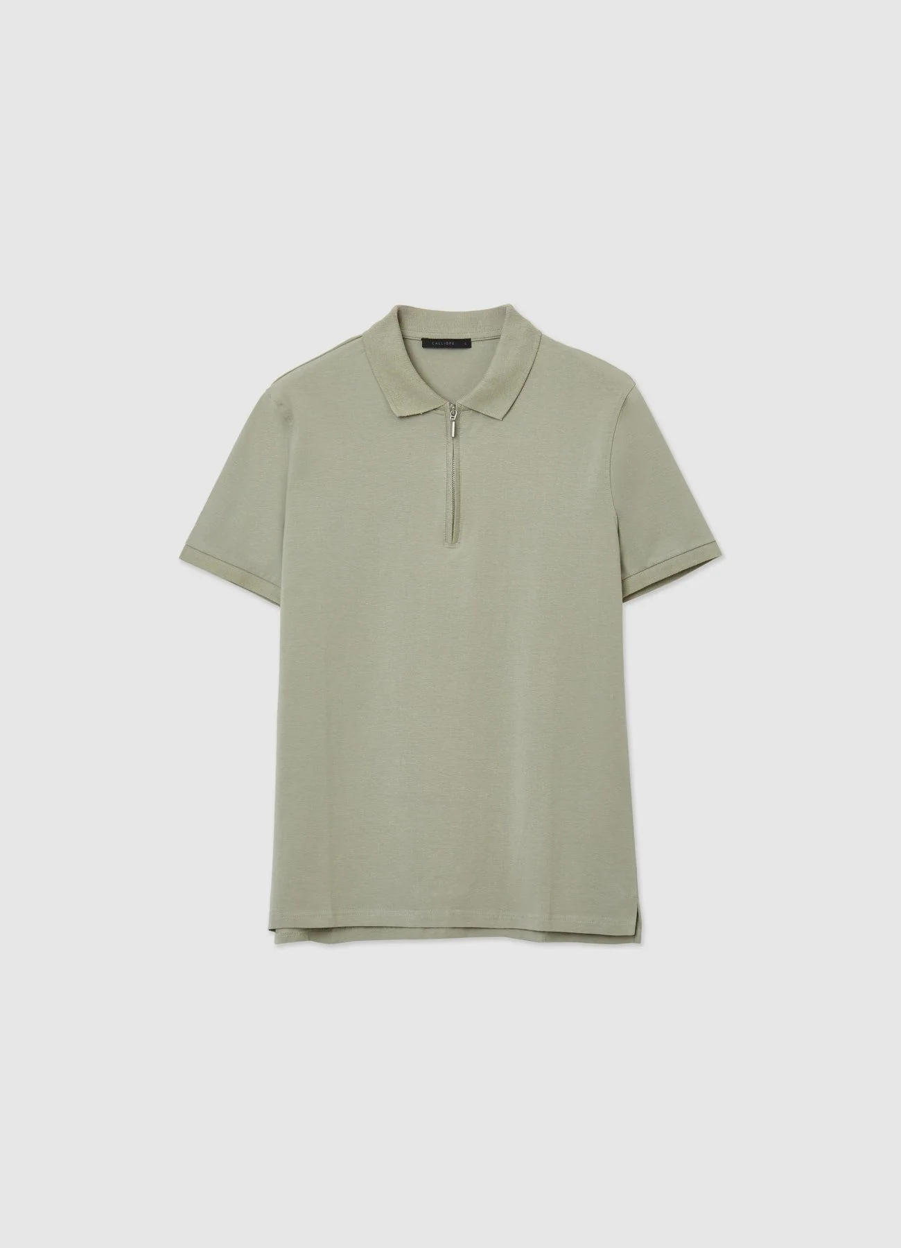 T-shirt polo half zip - Image 5