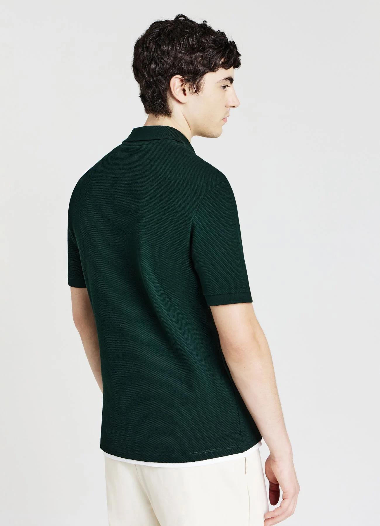 T-shirt polo in cotone