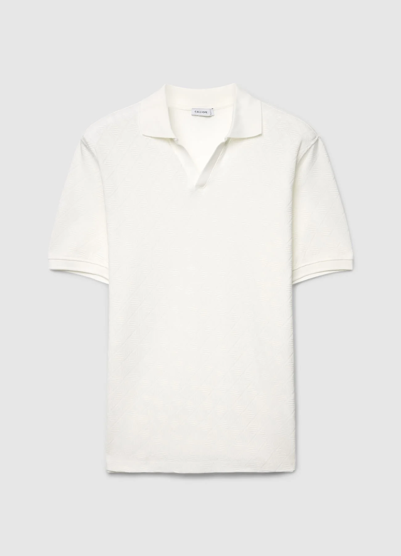 T-shirt polo jacquard - Image 5
