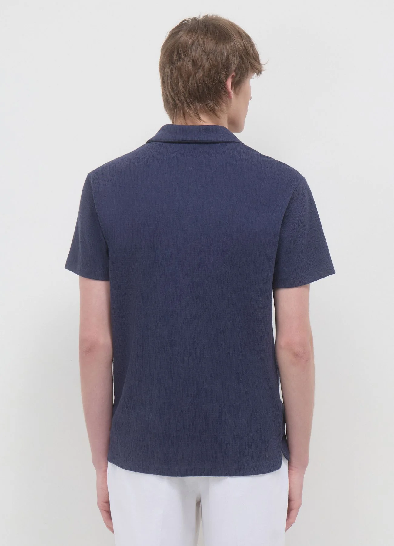 T-shirt polo misto cotone - Image 2