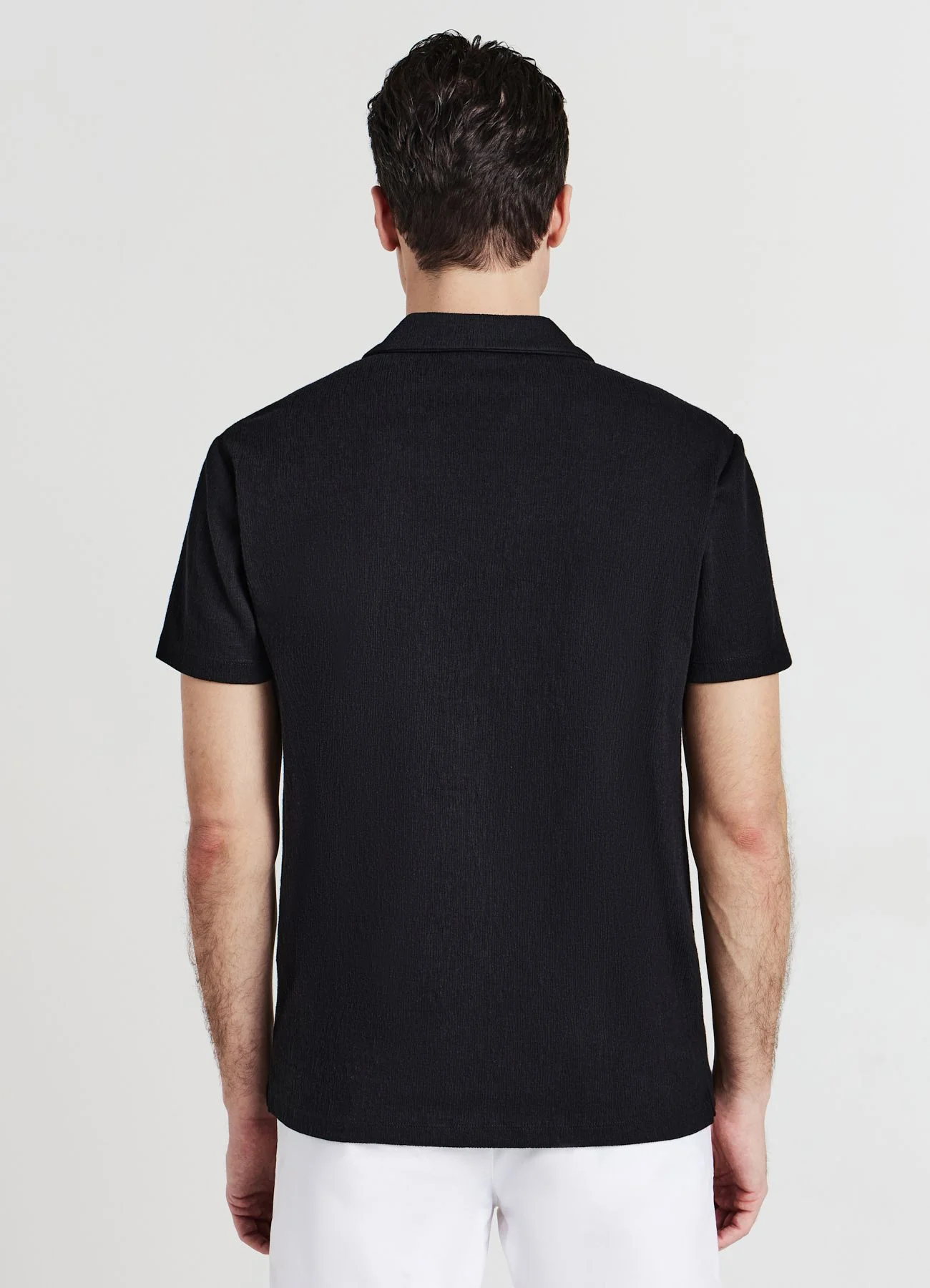 T-shirt polo misto cotone - Image 2