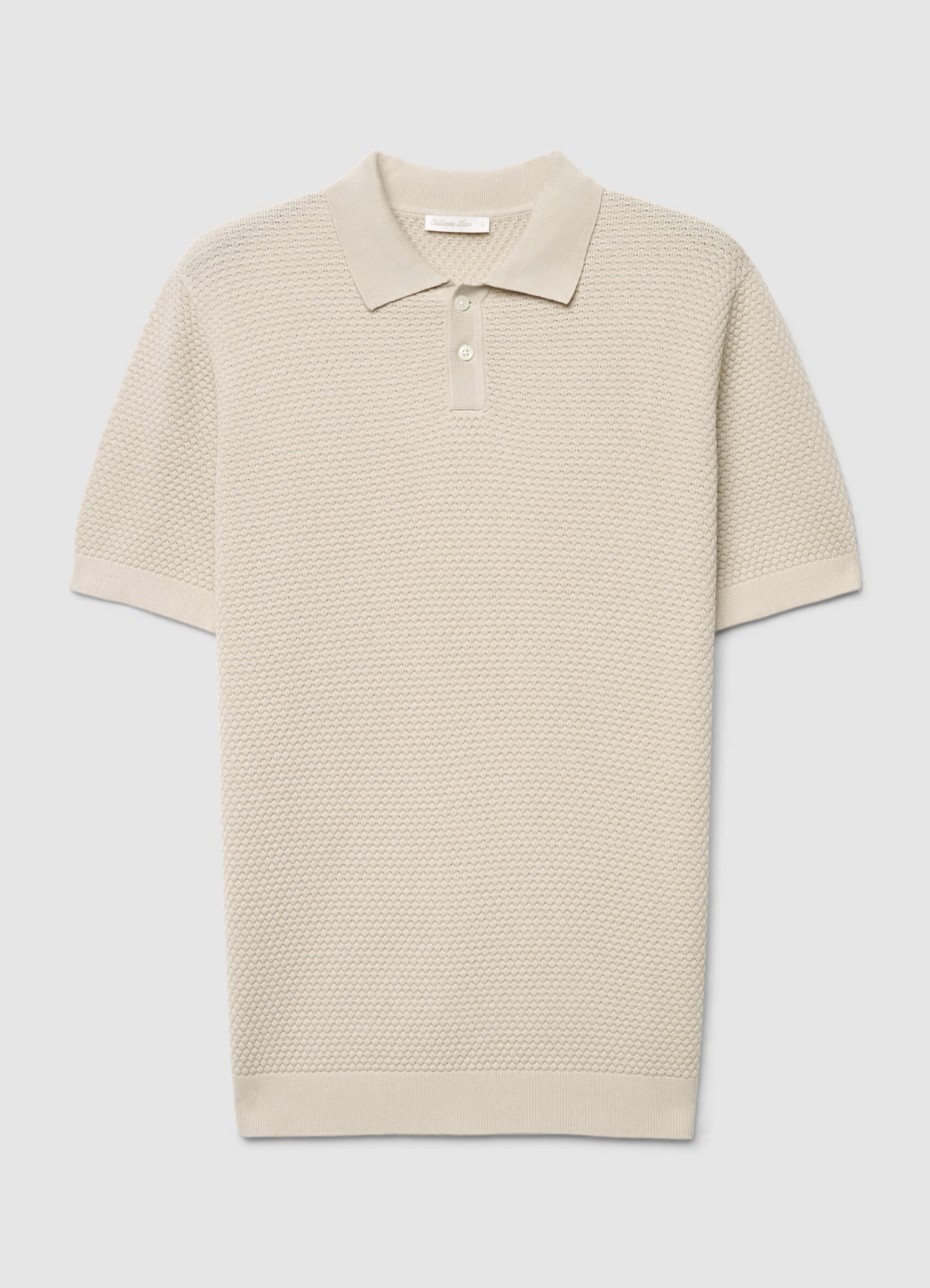 T-shirt polo operata in cotone - Image 5