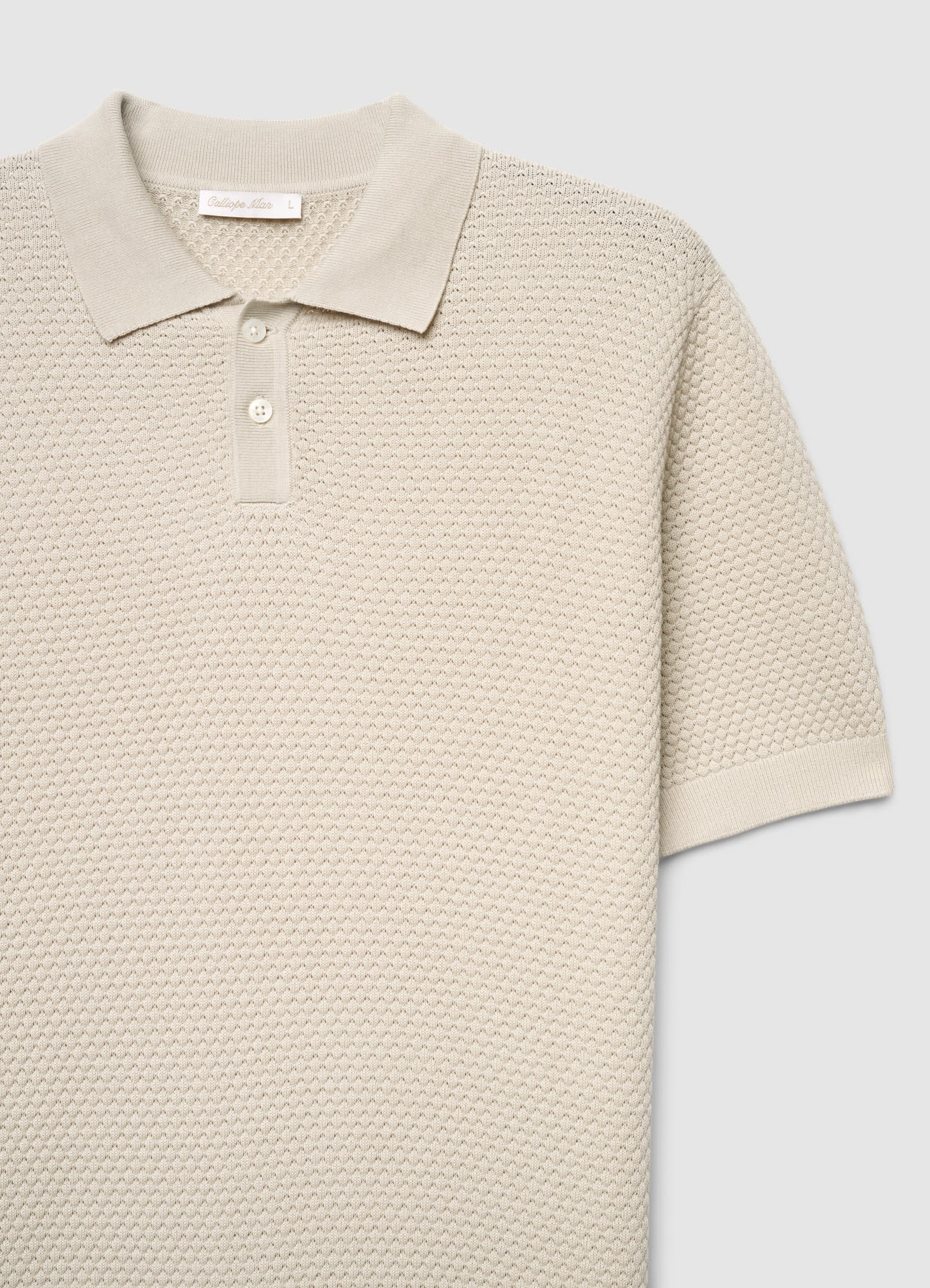 T-shirt polo operata in cotone - Image 7