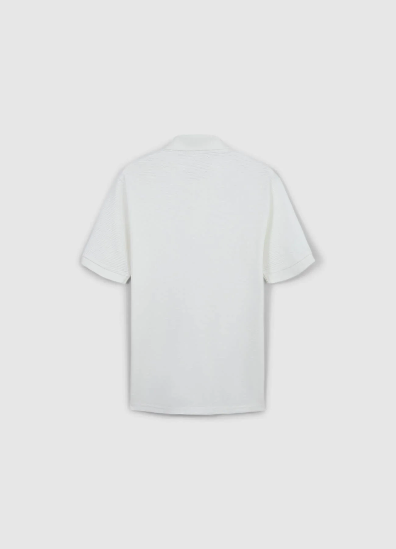 T-shirt polo tessuto operato - Image 4