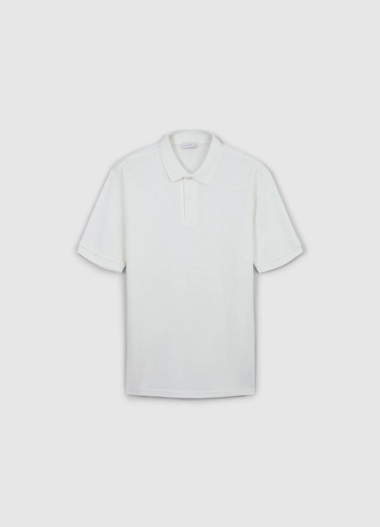 T-shirt polo tessuto operato - Image 5