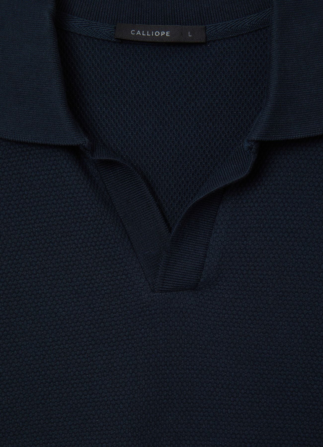 T-shirt polo tessuto operato - Image 7
